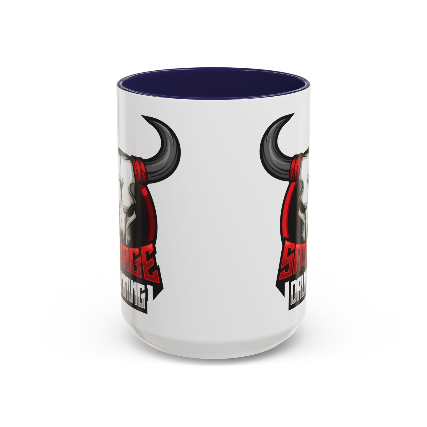 Savage Drumming Accent Coffee Mug | 11 & 15oz |