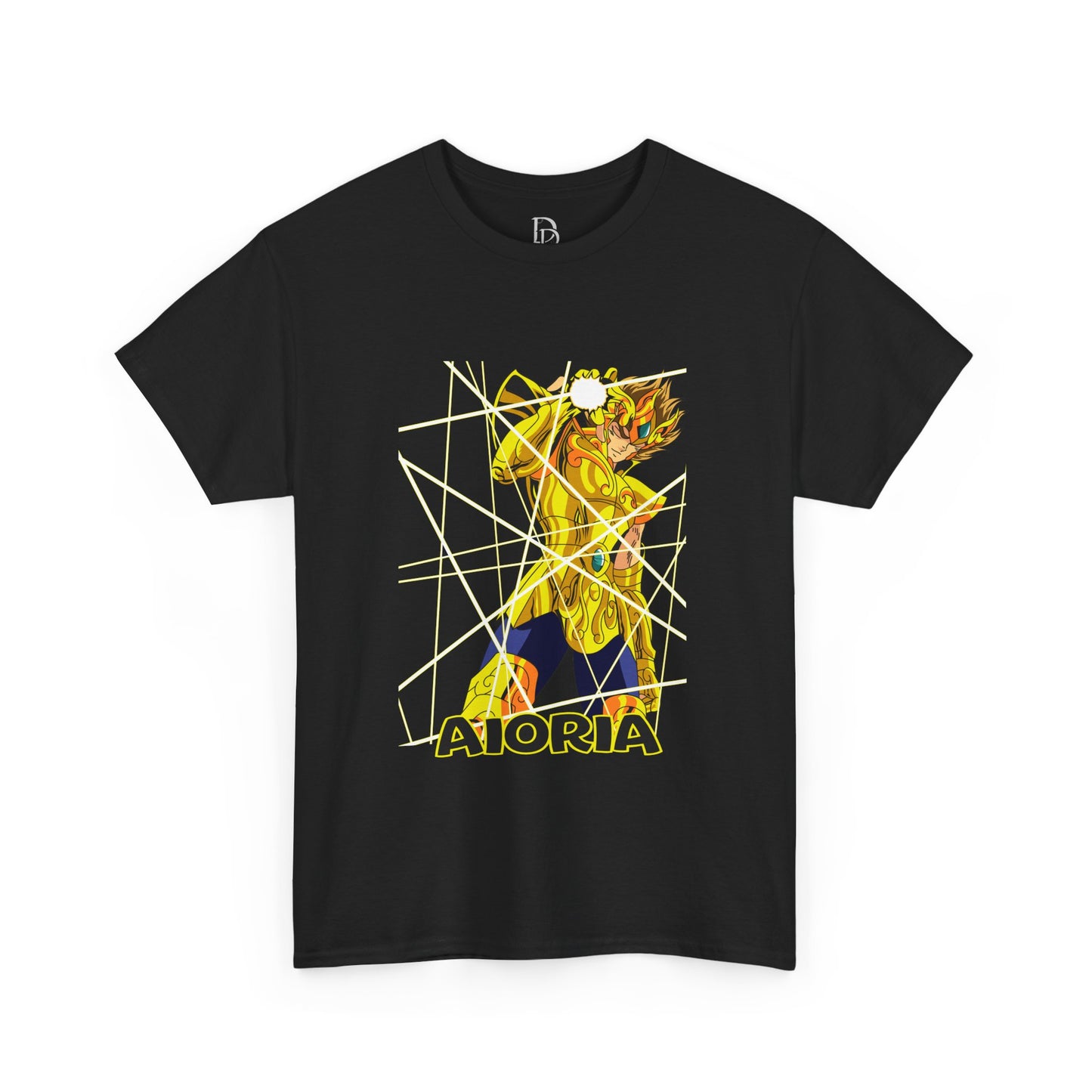 T-Shirt Aioria Anime Character Design