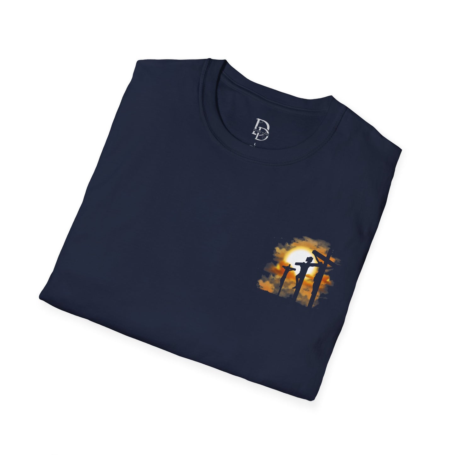 Christian T-Shirt Blessed loved and led