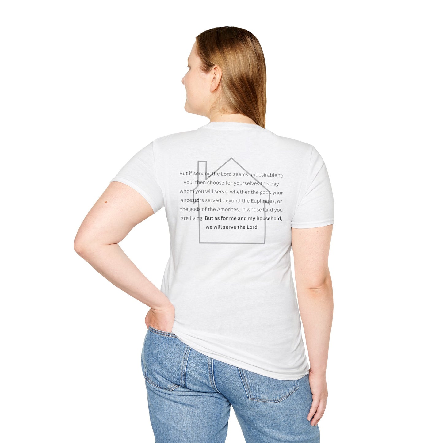 Inspirational Bible Verse T-Shirt - Joshua 24:15 Shirt