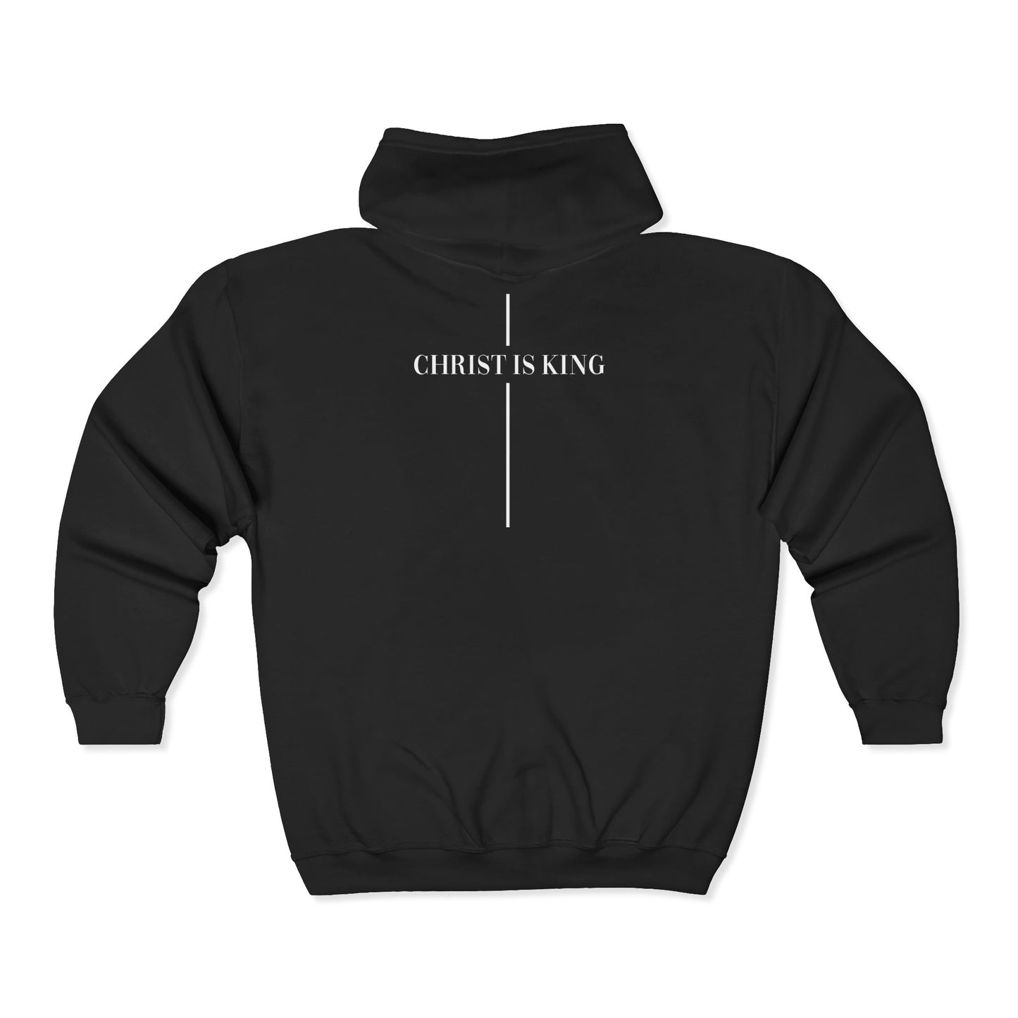 Christ is King Zip-Up Hoodie