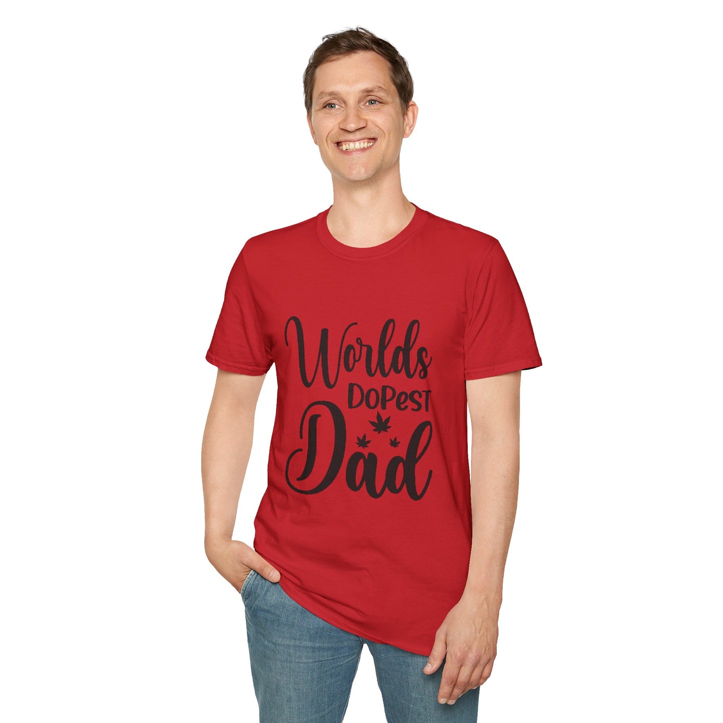 Dad Unisex T-Shirt - World's Dopest Dad
