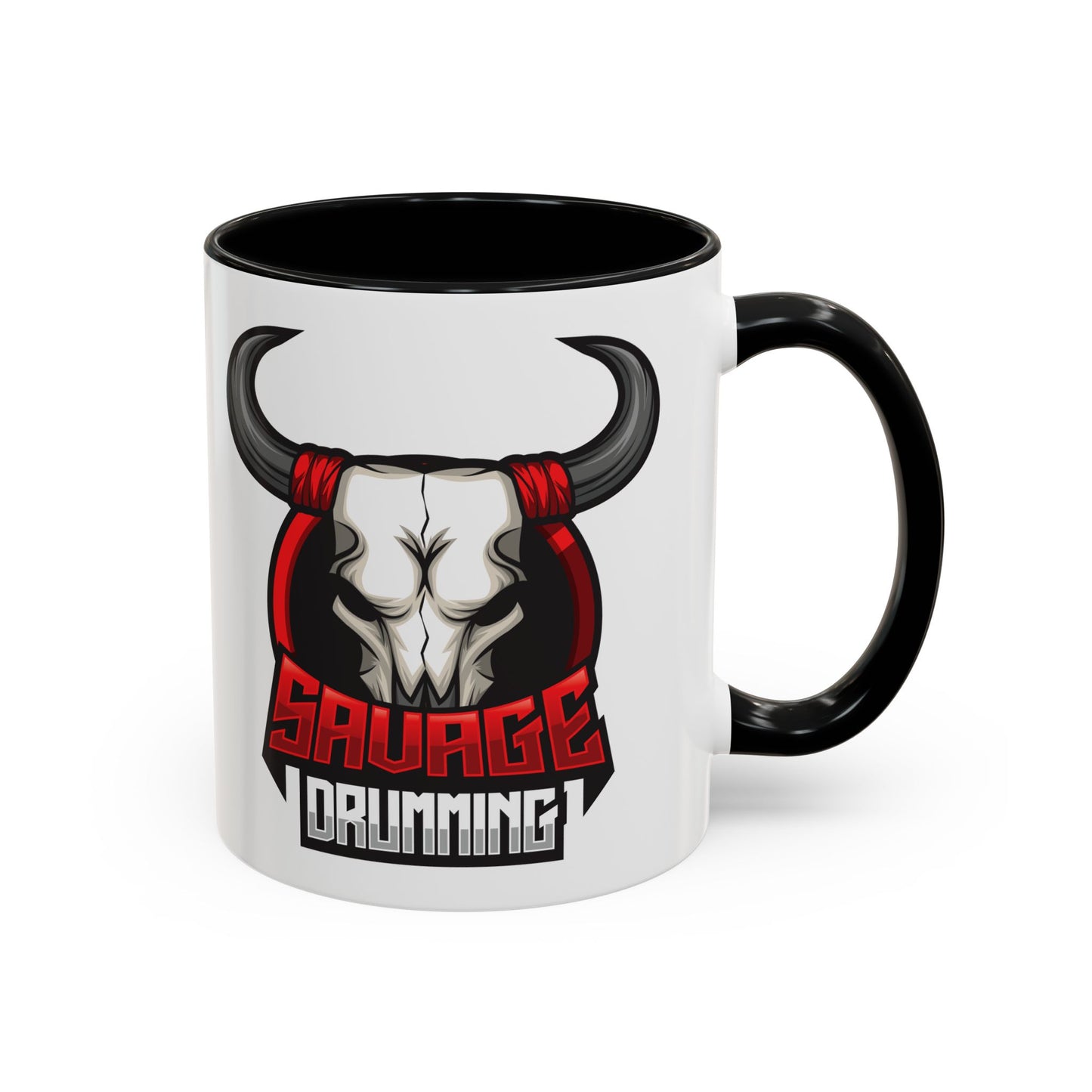Savage Drumming Accent Coffee Mug | 11 & 15oz |