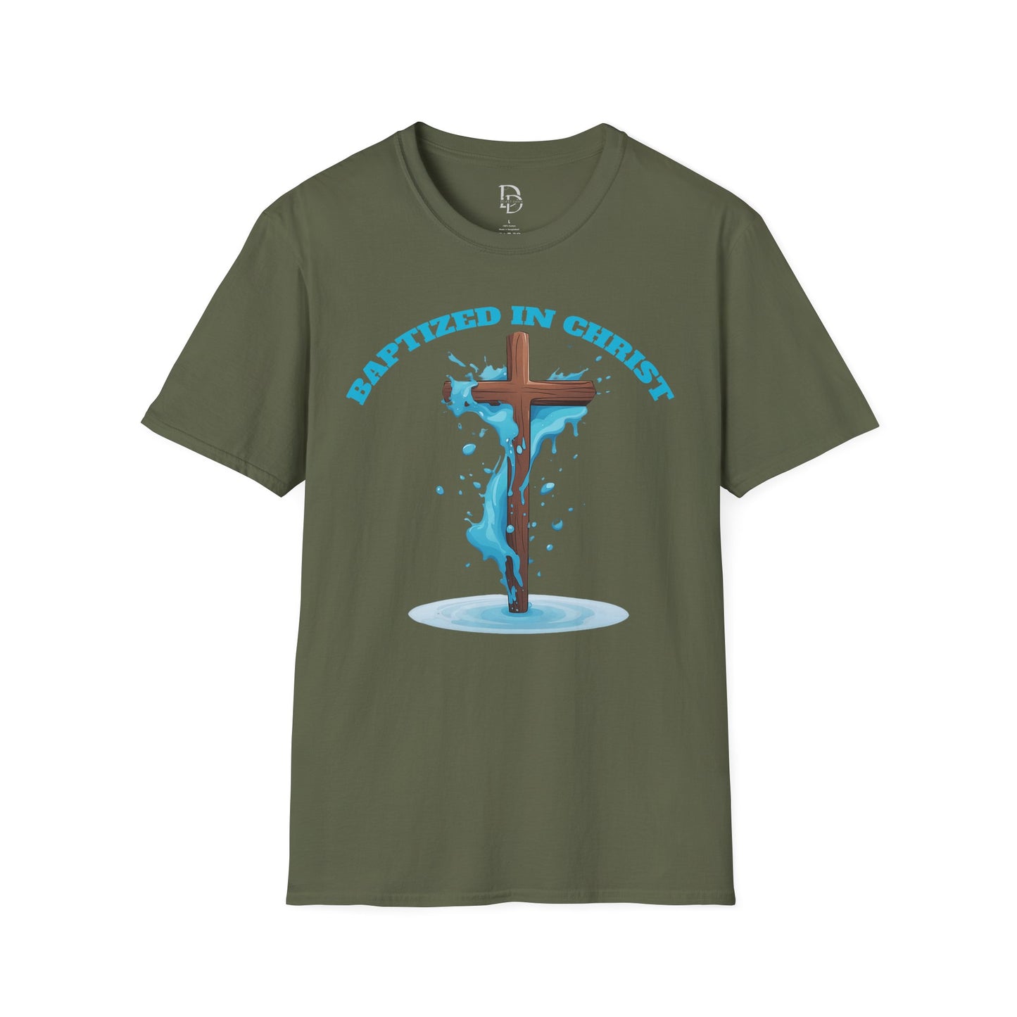Christian Faith Unisex T-Shirt - Baptized in Christ Religious Apparel