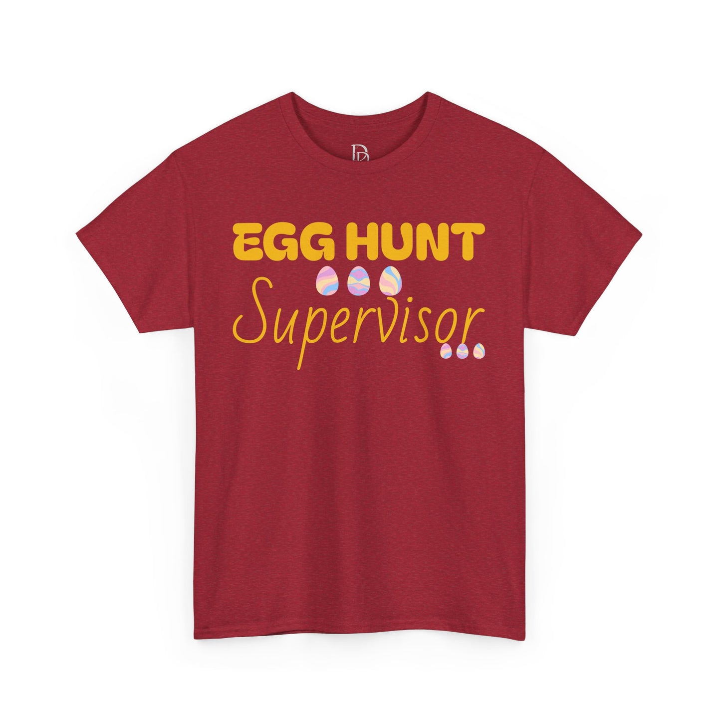 Egg Hunt Supervisor Tee - I'm so egg-cited design