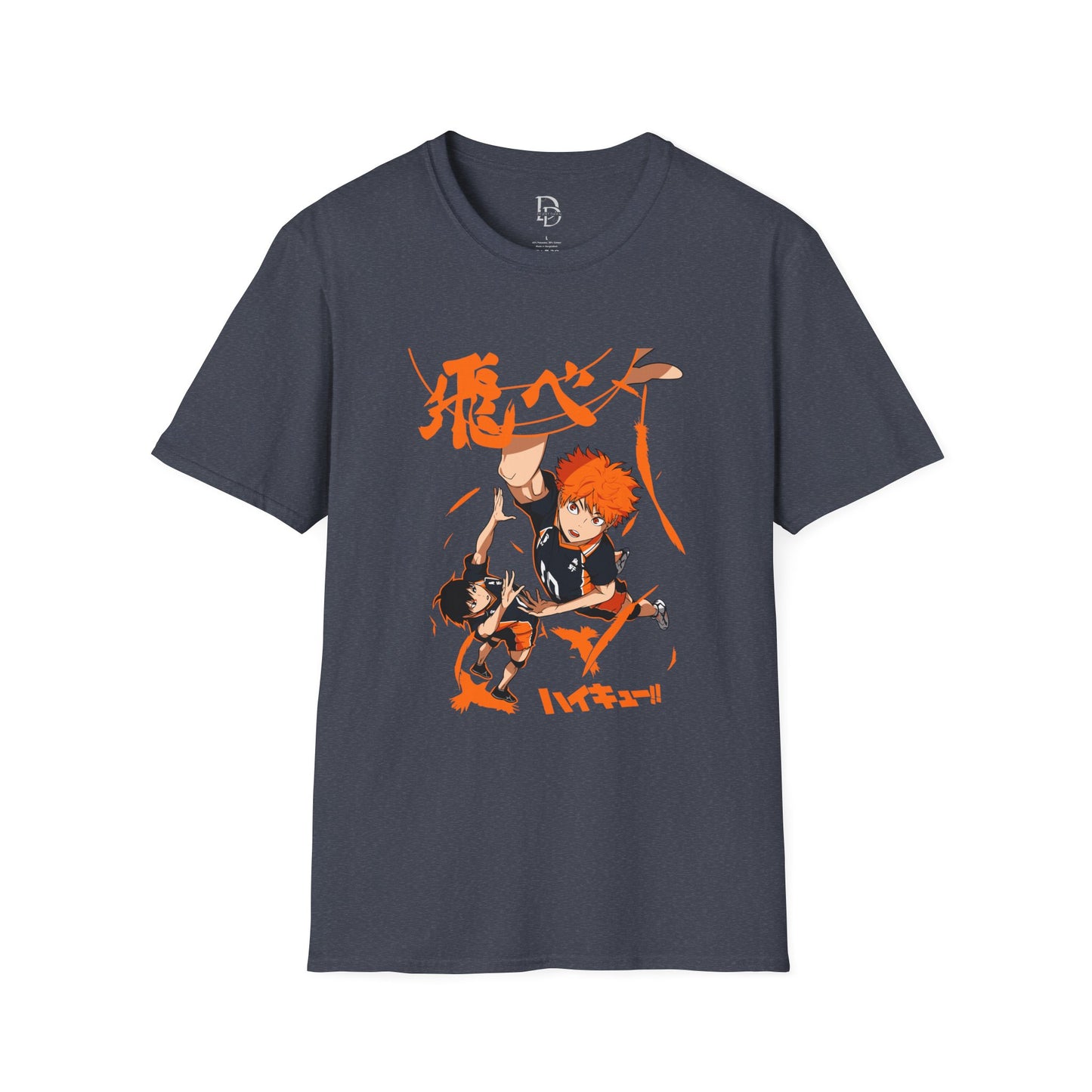 Anime Spiking Volleyball T-Shirt