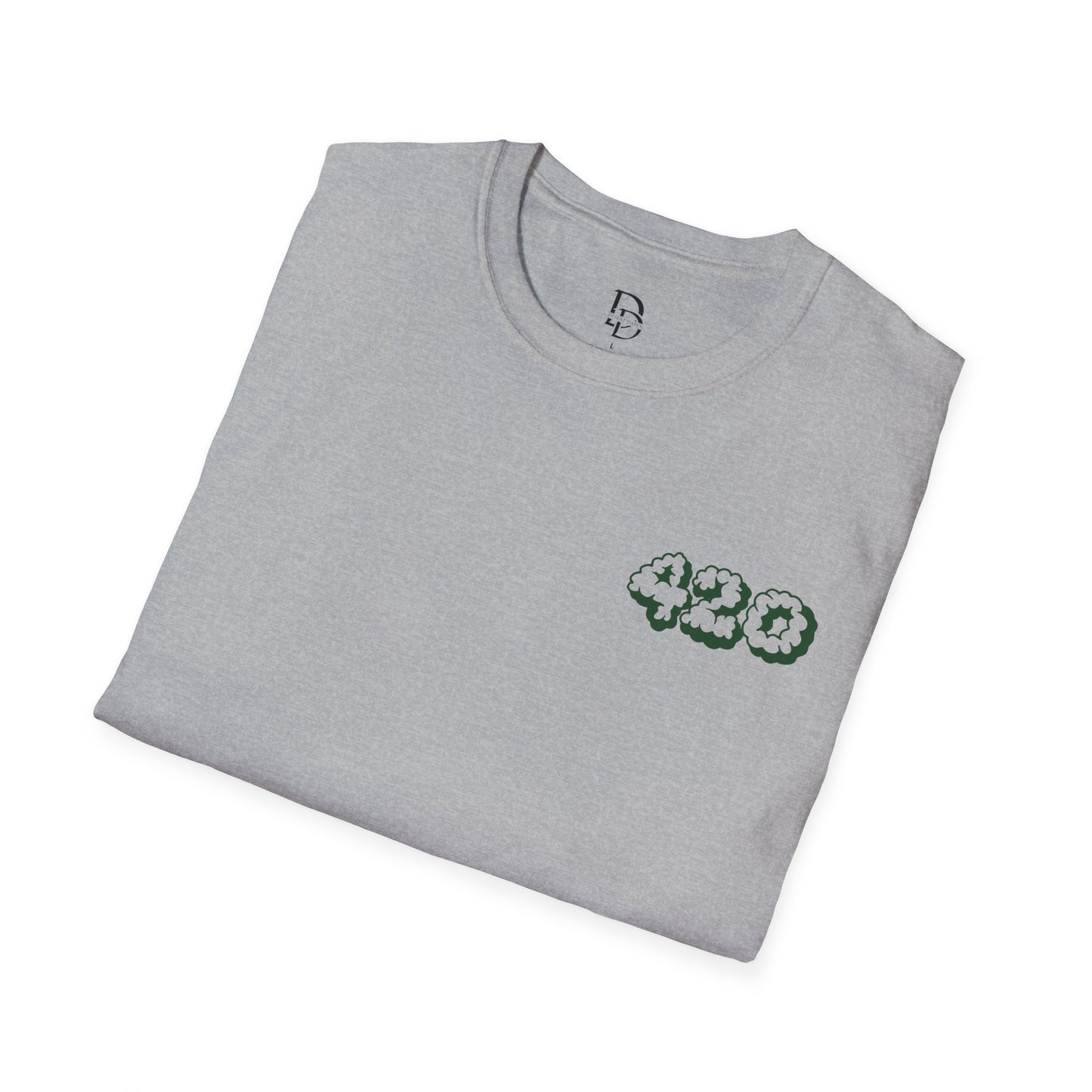 420 Weed Limit Unisex Softstyle T-Shirt | Cannabis Lover Tee for 4/20 Celebrations
