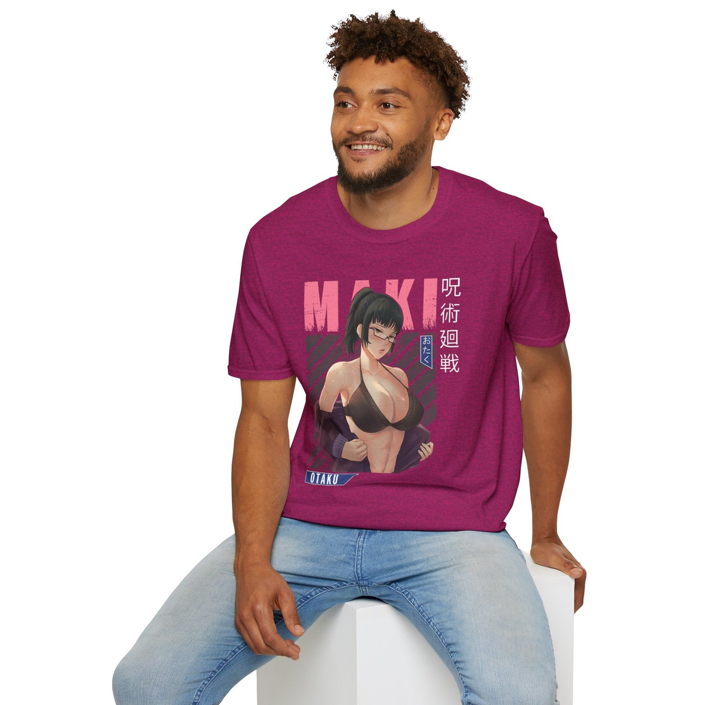 Maki Zennin Jujitsu Softstyle T-Shirt - Anime Character Tee