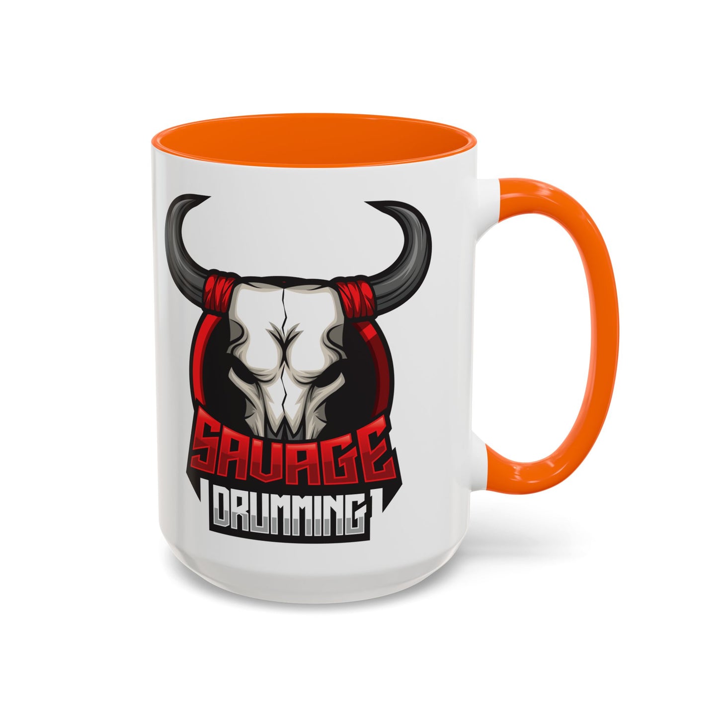 Savage Drumming Accent Coffee Mug | 11 & 15oz |