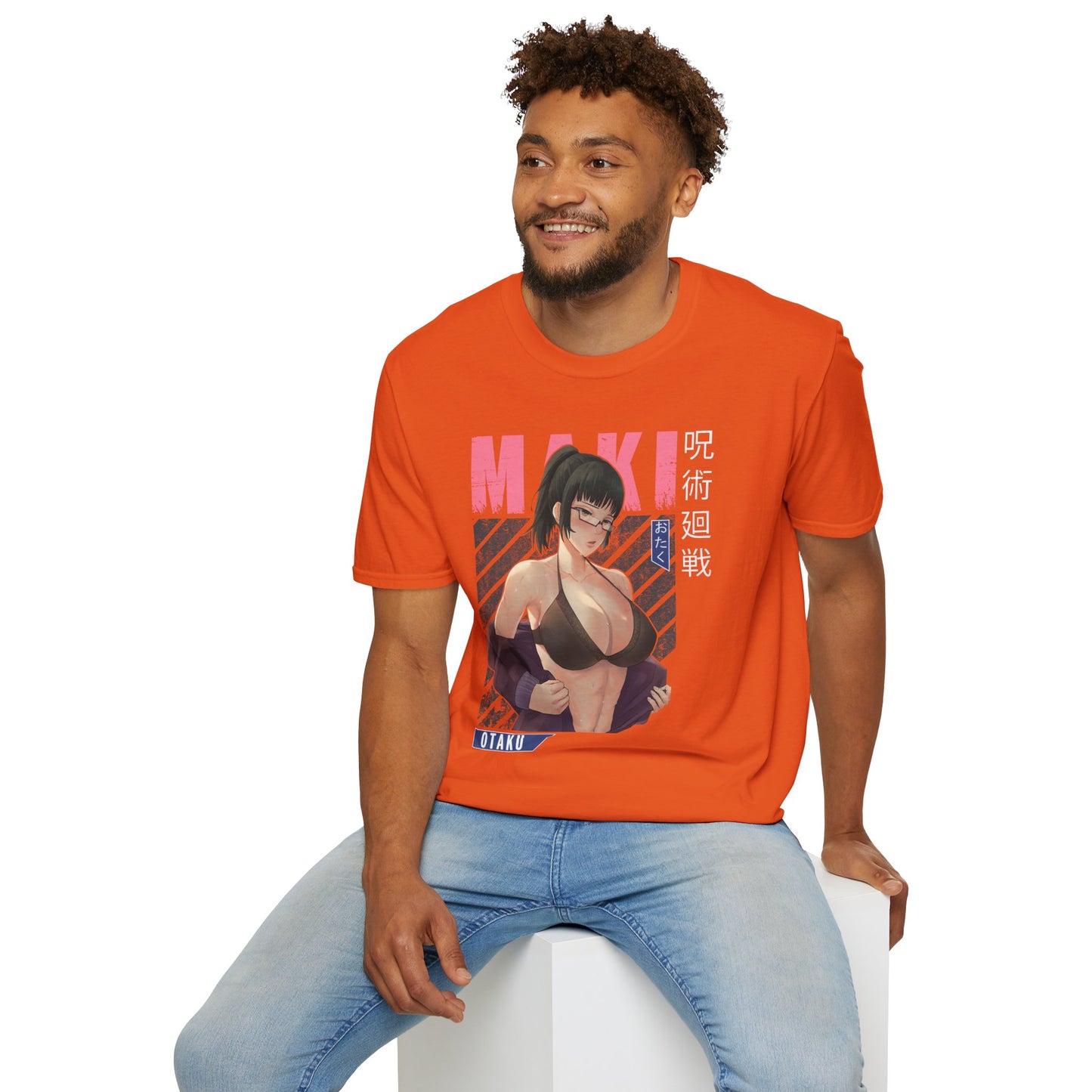 Maki Zennin Jujitsu Softstyle T-Shirt - Anime Character Tee