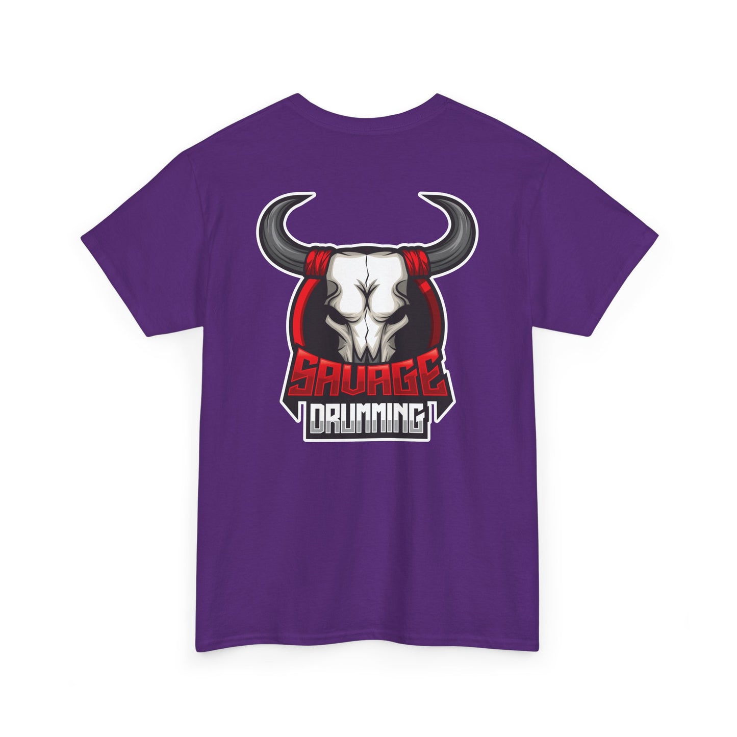 Savage Drumming Logo Cotton Tee