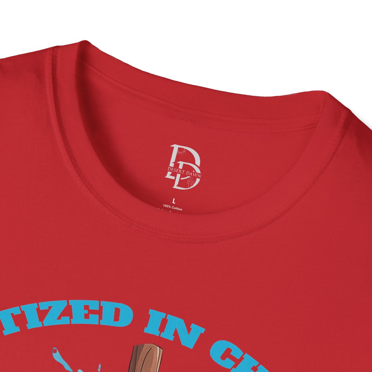 Christian Faith Unisex T-Shirt - Baptized in Christ Religious Apparel