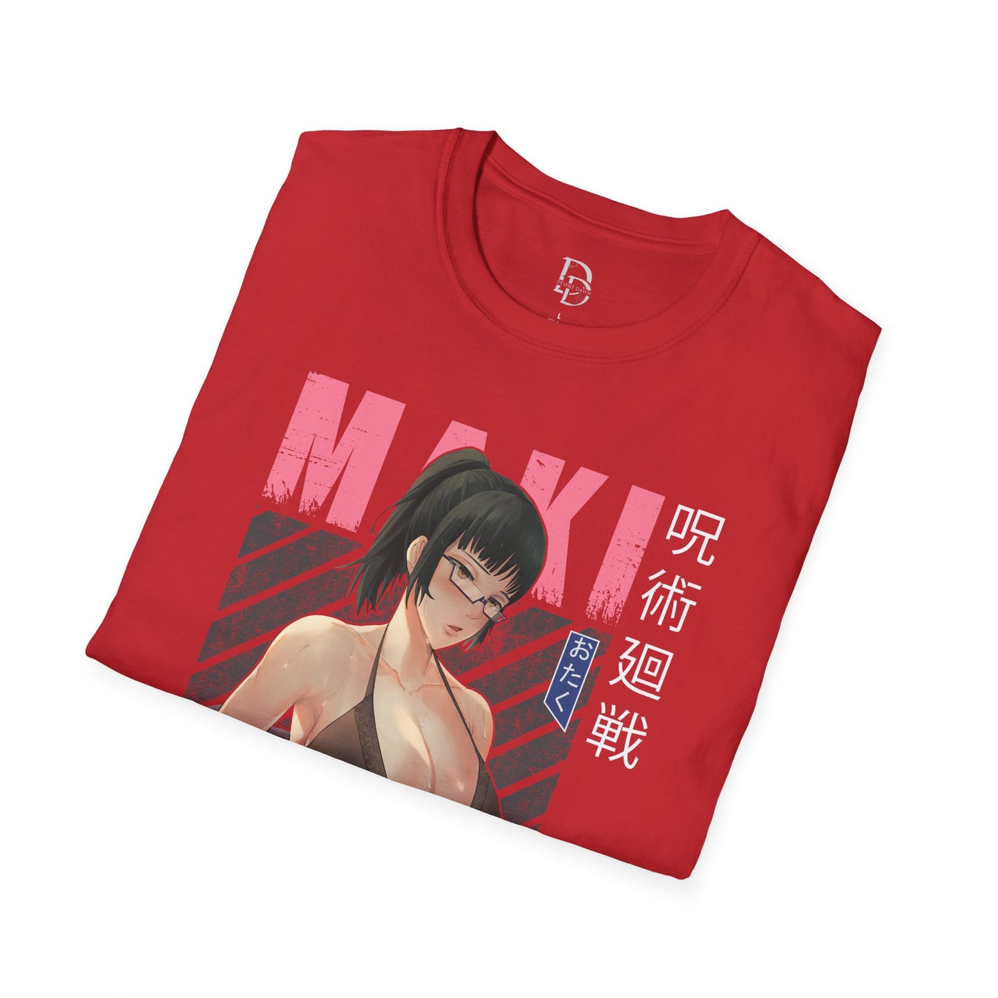 Maki Zennin Jujitsu Softstyle T-Shirt - Anime Character Tee