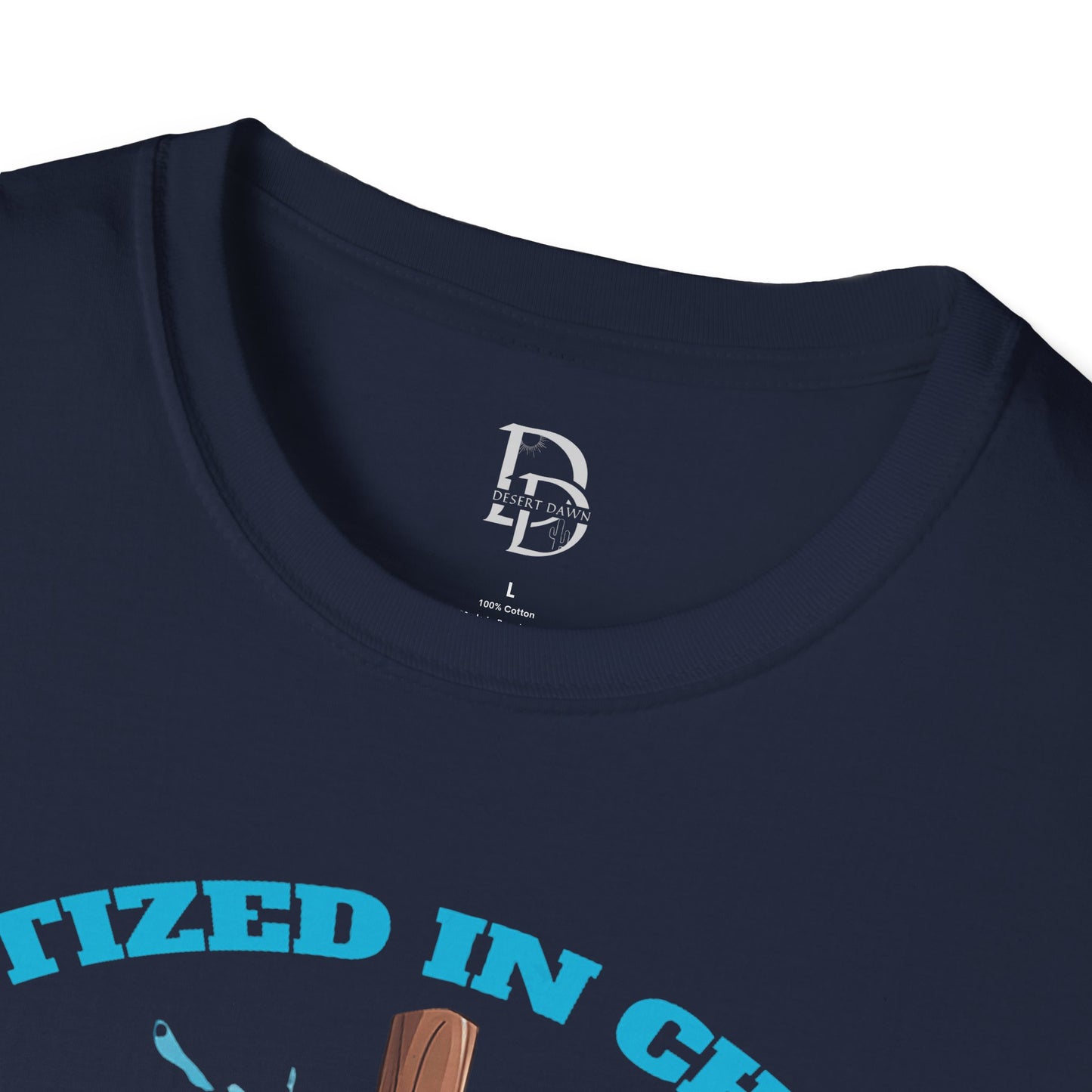 Christian Faith Unisex T-Shirt - Baptized in Christ Religious Apparel