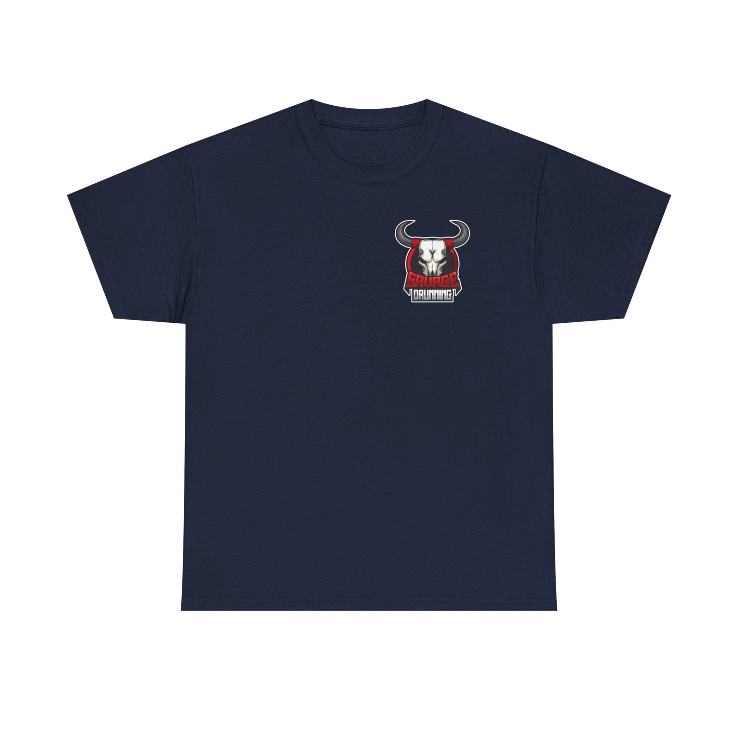Savage Drumming Logo Cotton Tee