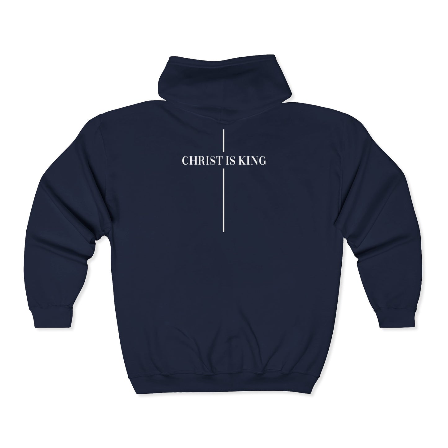 Christ is King Zip-Up Hoodie