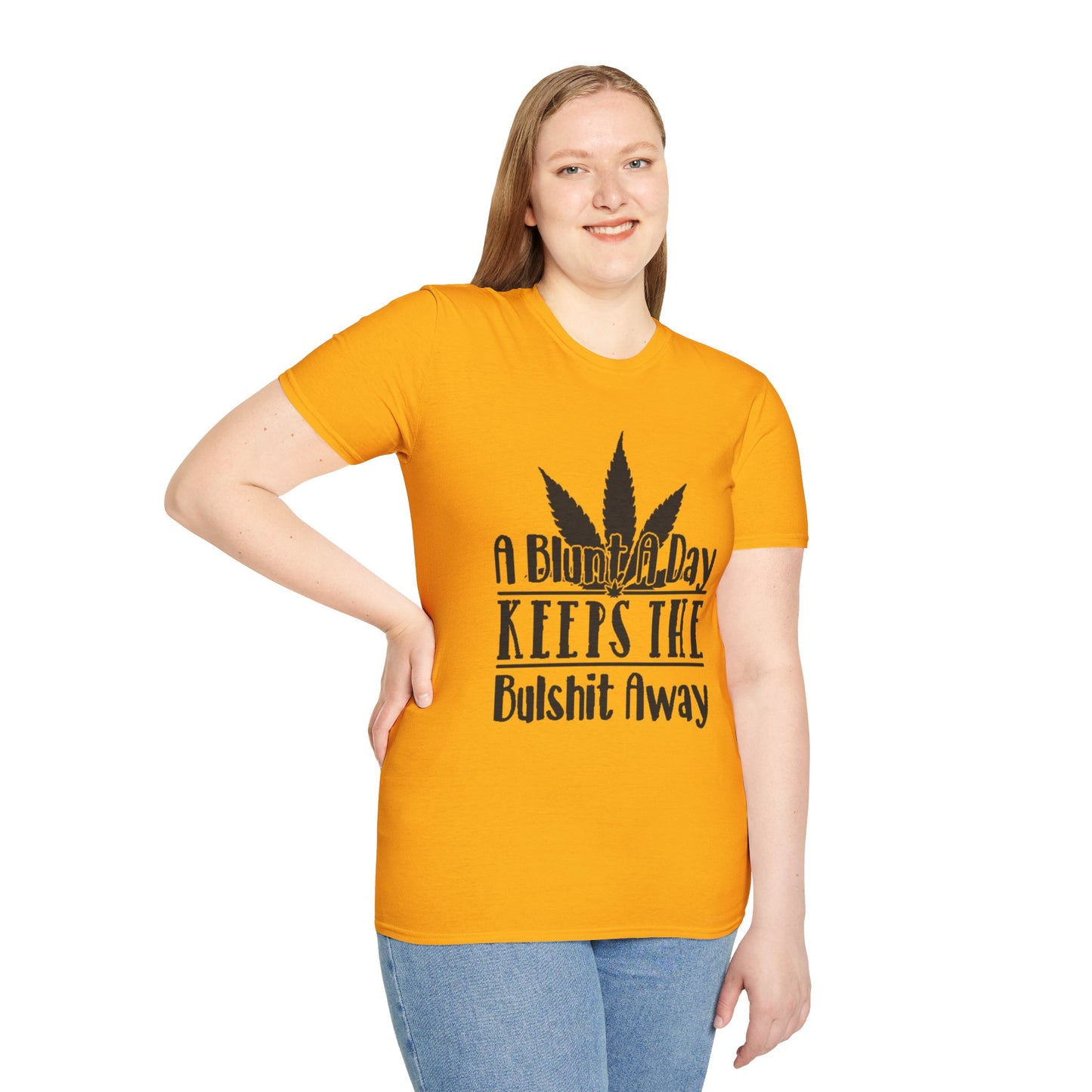 Funny Cannabis T-Shirt - A Blunt A Day