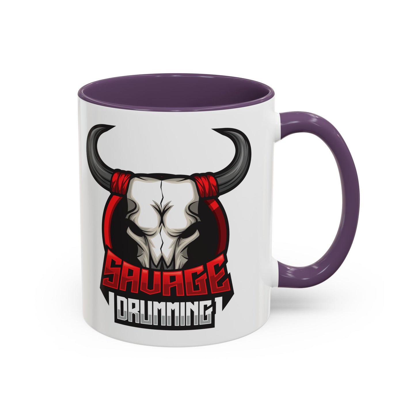 Savage Drumming Accent Coffee Mug | 11 & 15oz |