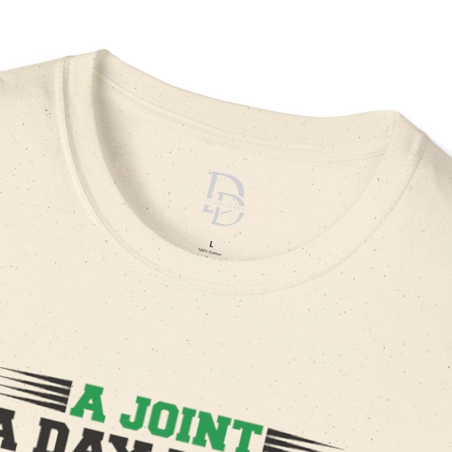 Marijuana Humor T-Shirt - A Joint a Day Keeps the Bad Mood Away
