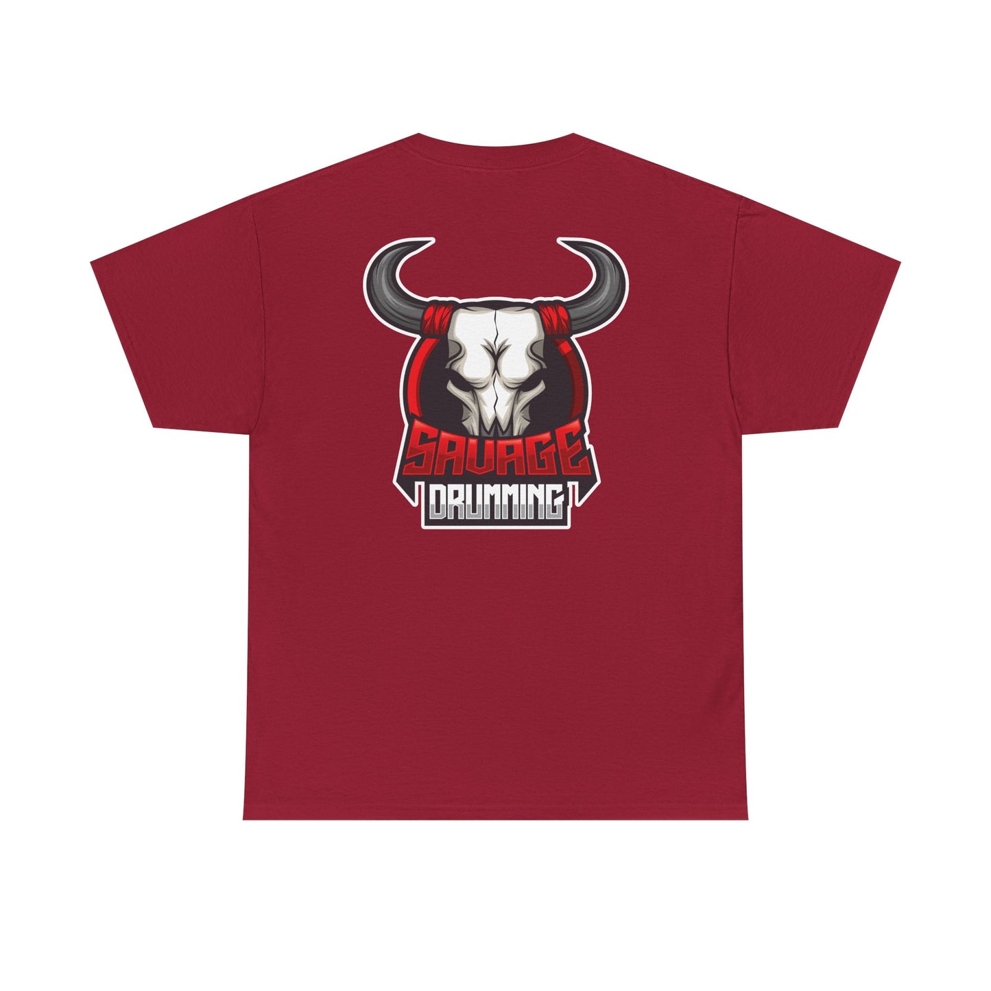 Savage Drumming Logo Cotton Tee