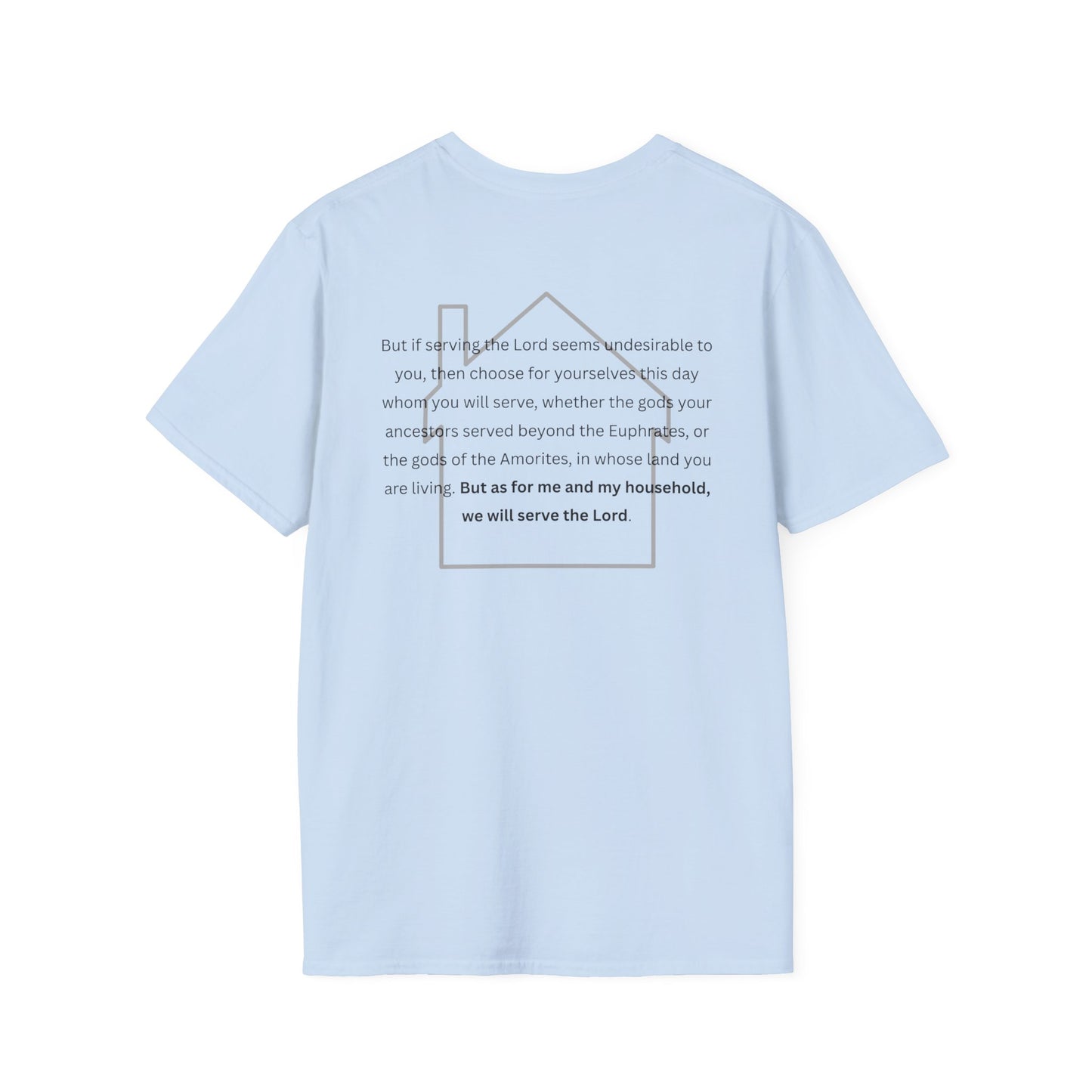 Inspirational Bible Verse T-Shirt - Joshua 24:15 Shirt