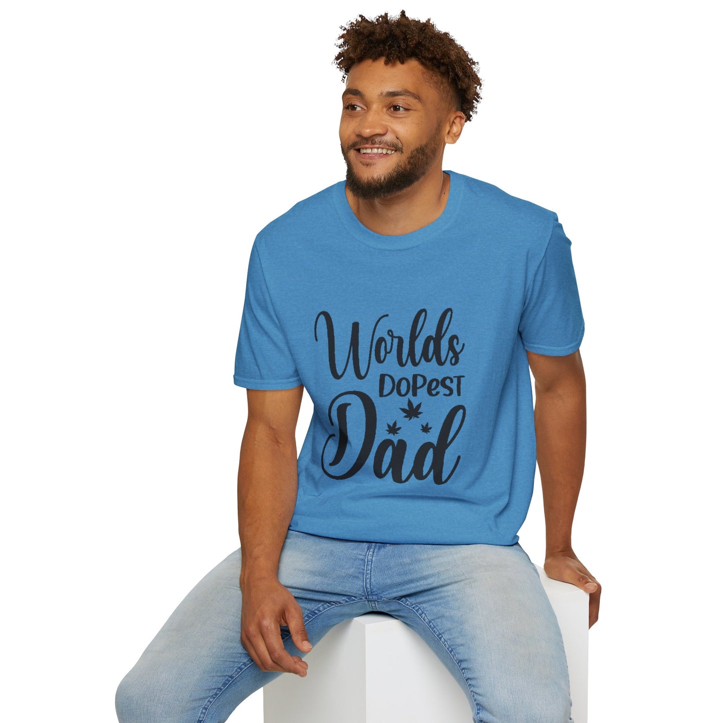 Dad Unisex T-Shirt - World's Dopest Dad