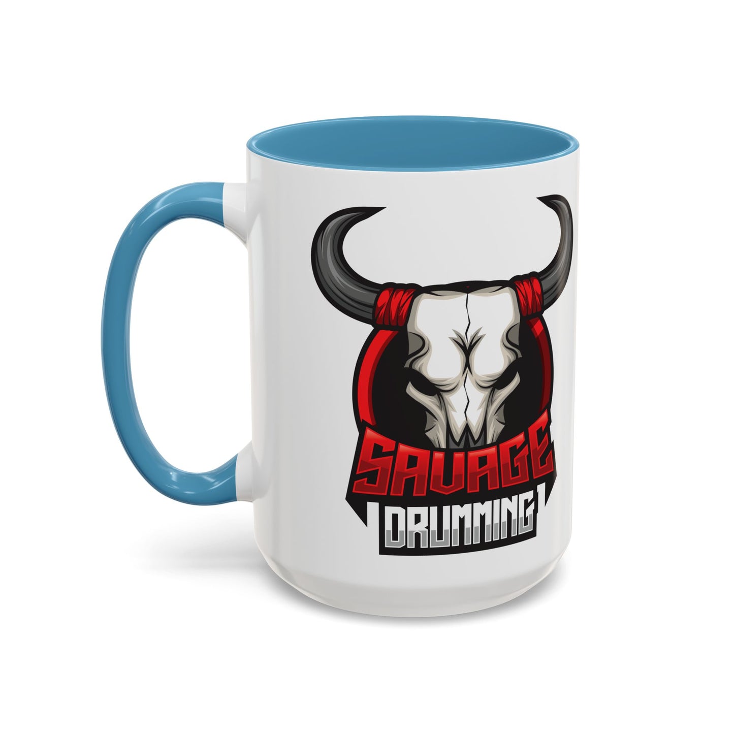 Savage Drumming Accent Coffee Mug | 11 & 15oz |