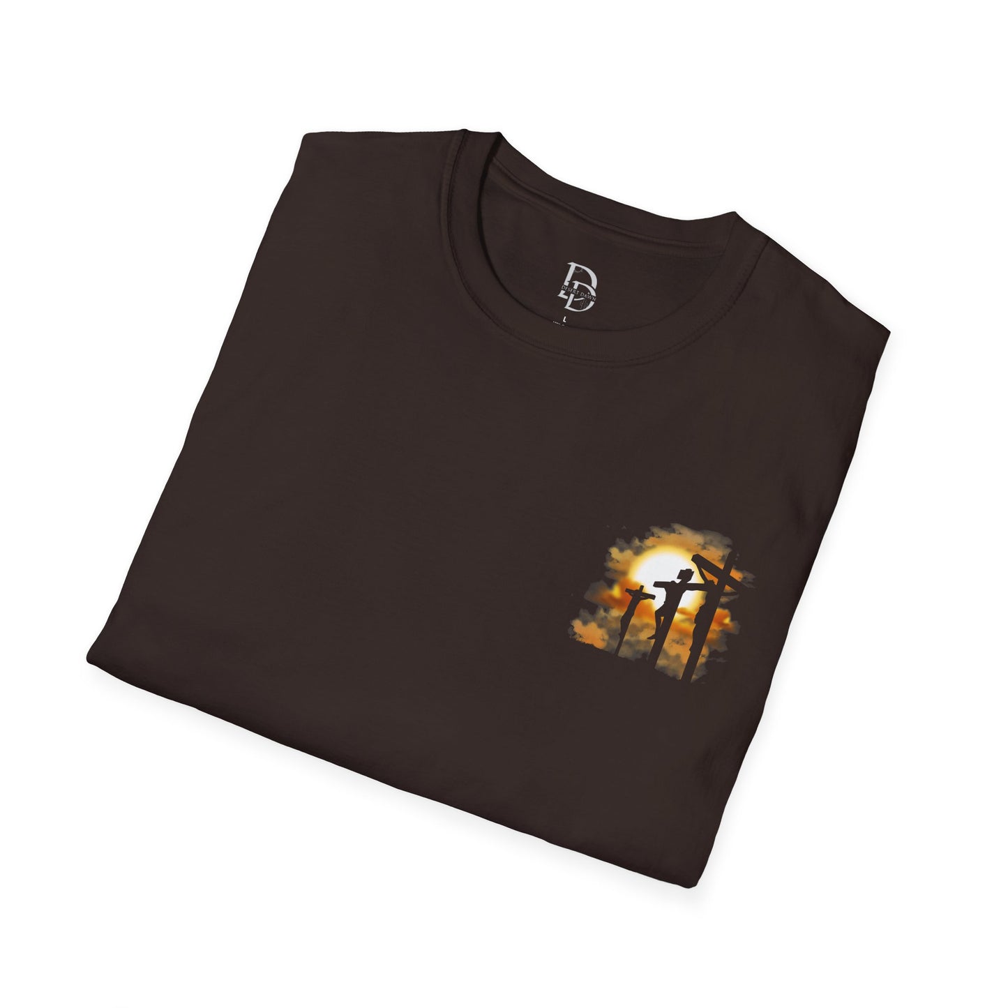 Christian T-Shirt Blessed loved and led