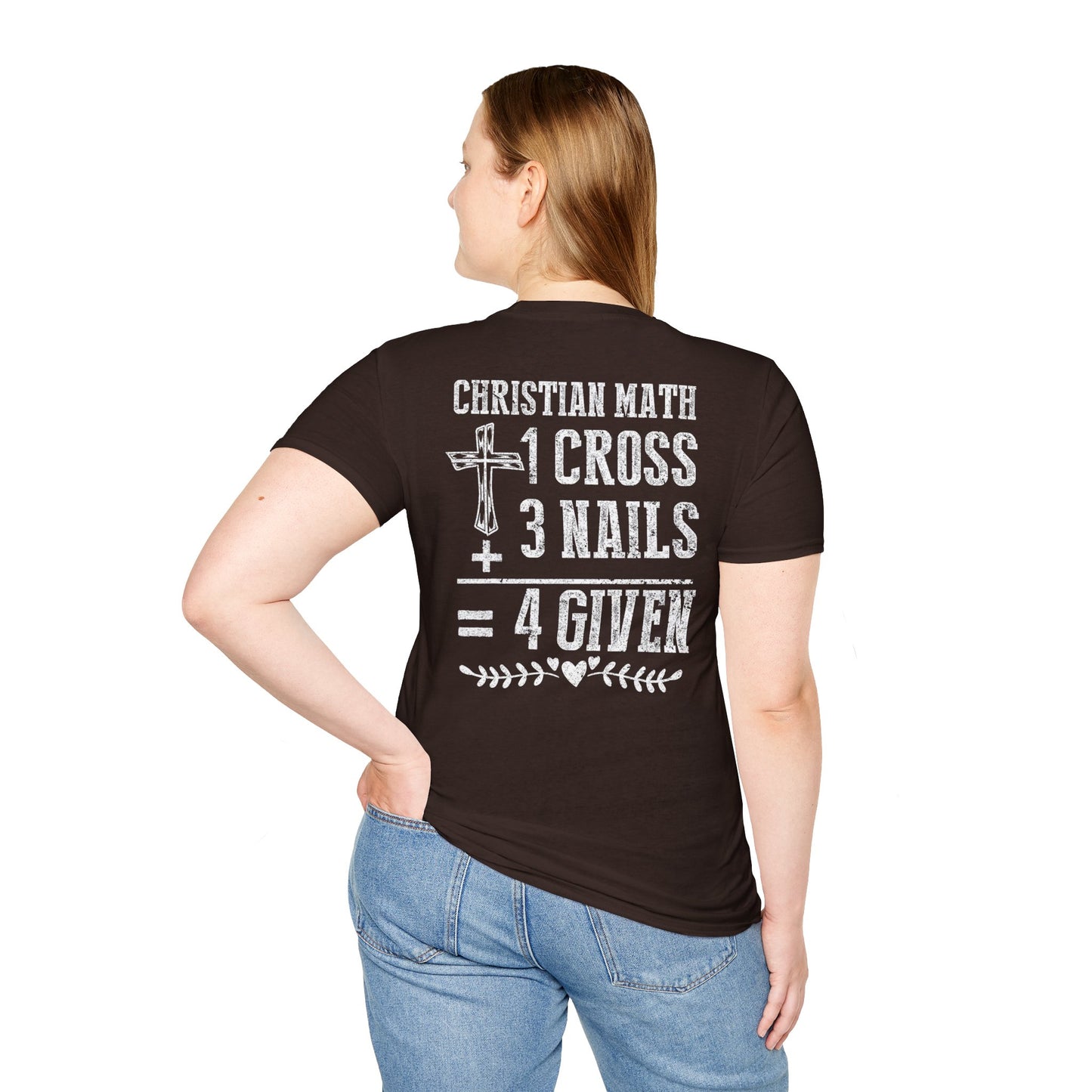 Christian Math Unisex T-Shirt - Faith Shirt, Religious Tee, Inspirational Gift