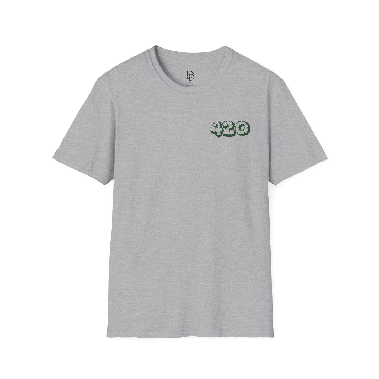 420 Weed Limit Unisex Softstyle T-Shirt | Cannabis Lover Tee for 4/20 Celebrations