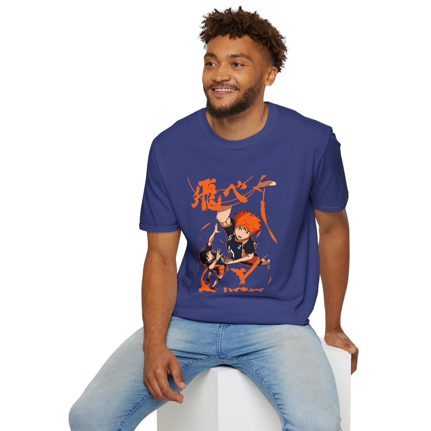 Anime Spiking Volleyball T-Shirt