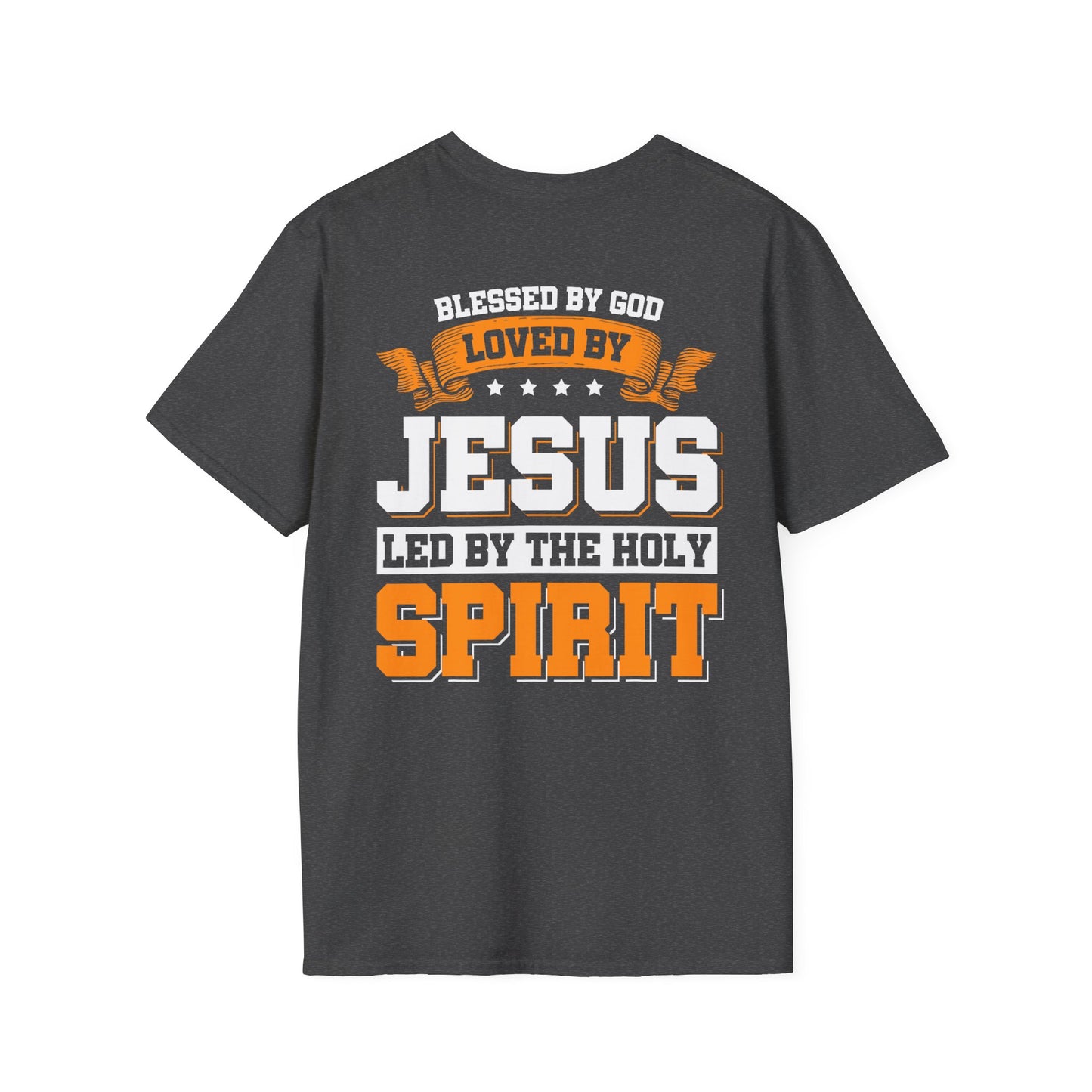 Christian T-Shirt Blessed loved and led