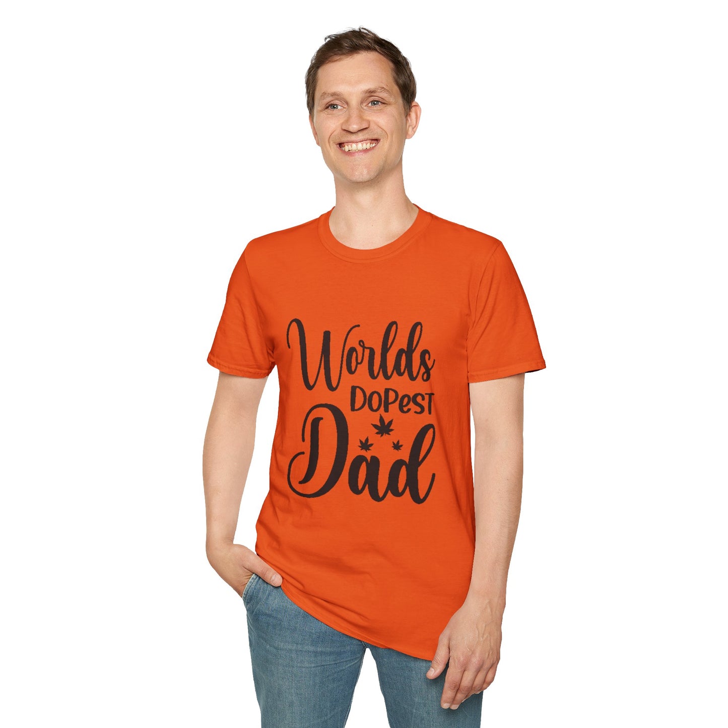 Dad Unisex T-Shirt - World's Dopest Dad