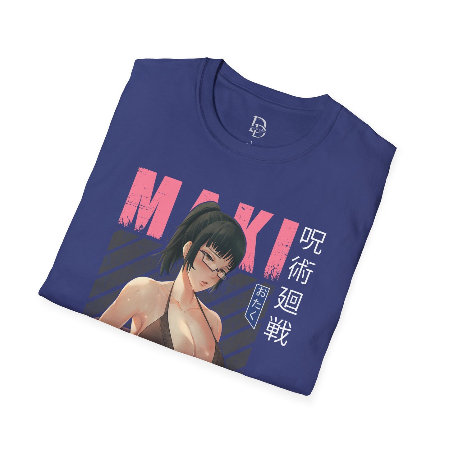 Maki Zennin Jujitsu Softstyle T-Shirt - Anime Character Tee