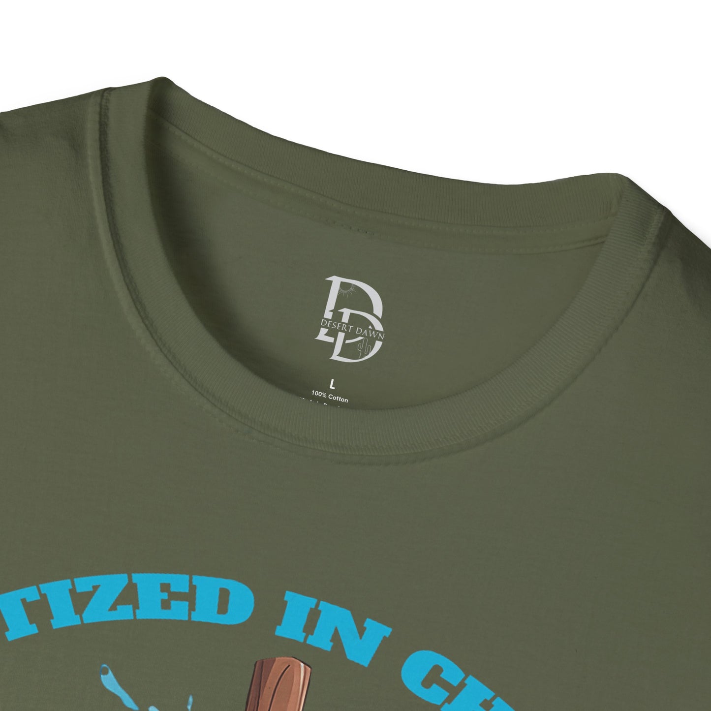 Christian Faith Unisex T-Shirt - Baptized in Christ Religious Apparel