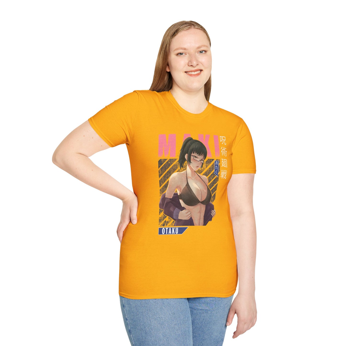 Maki Zennin Jujitsu Softstyle T-Shirt - Anime Character Tee
