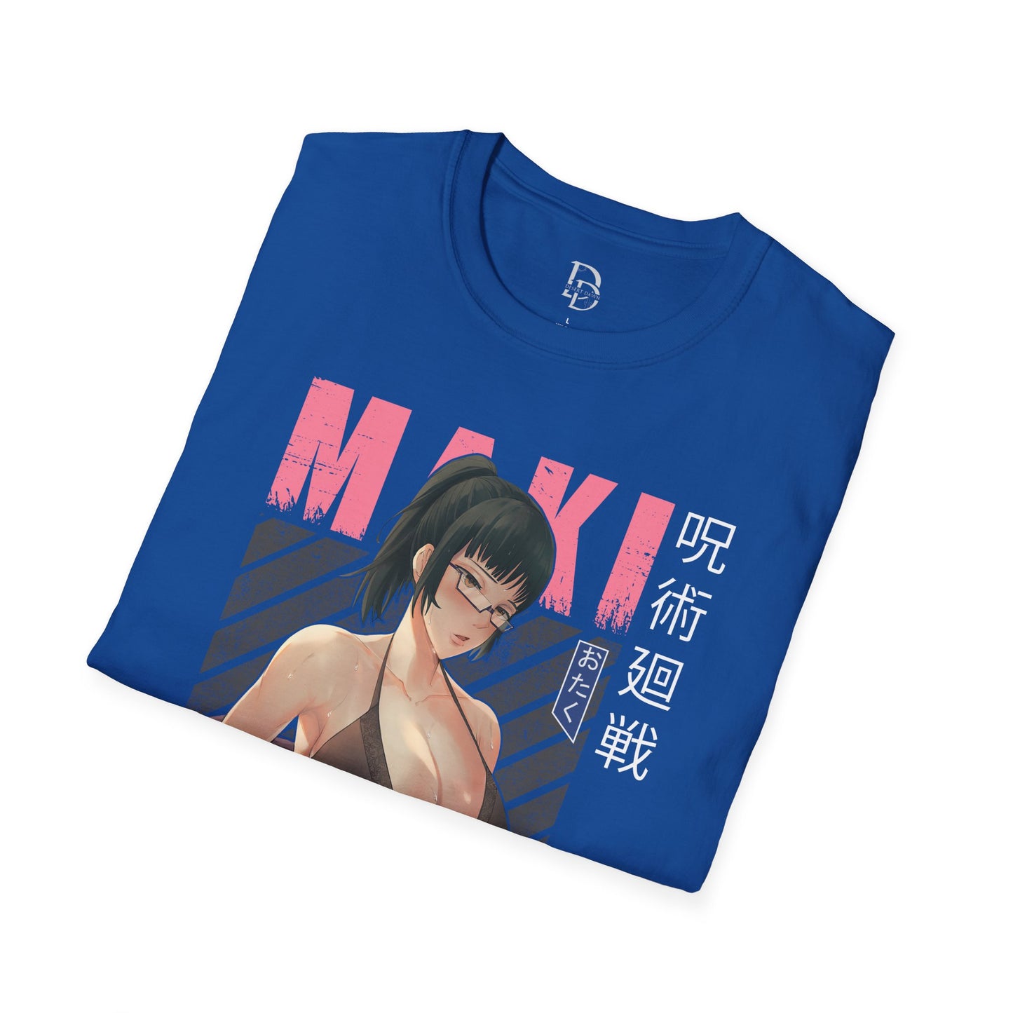 Maki Zennin Jujitsu Softstyle T-Shirt - Anime Character Tee
