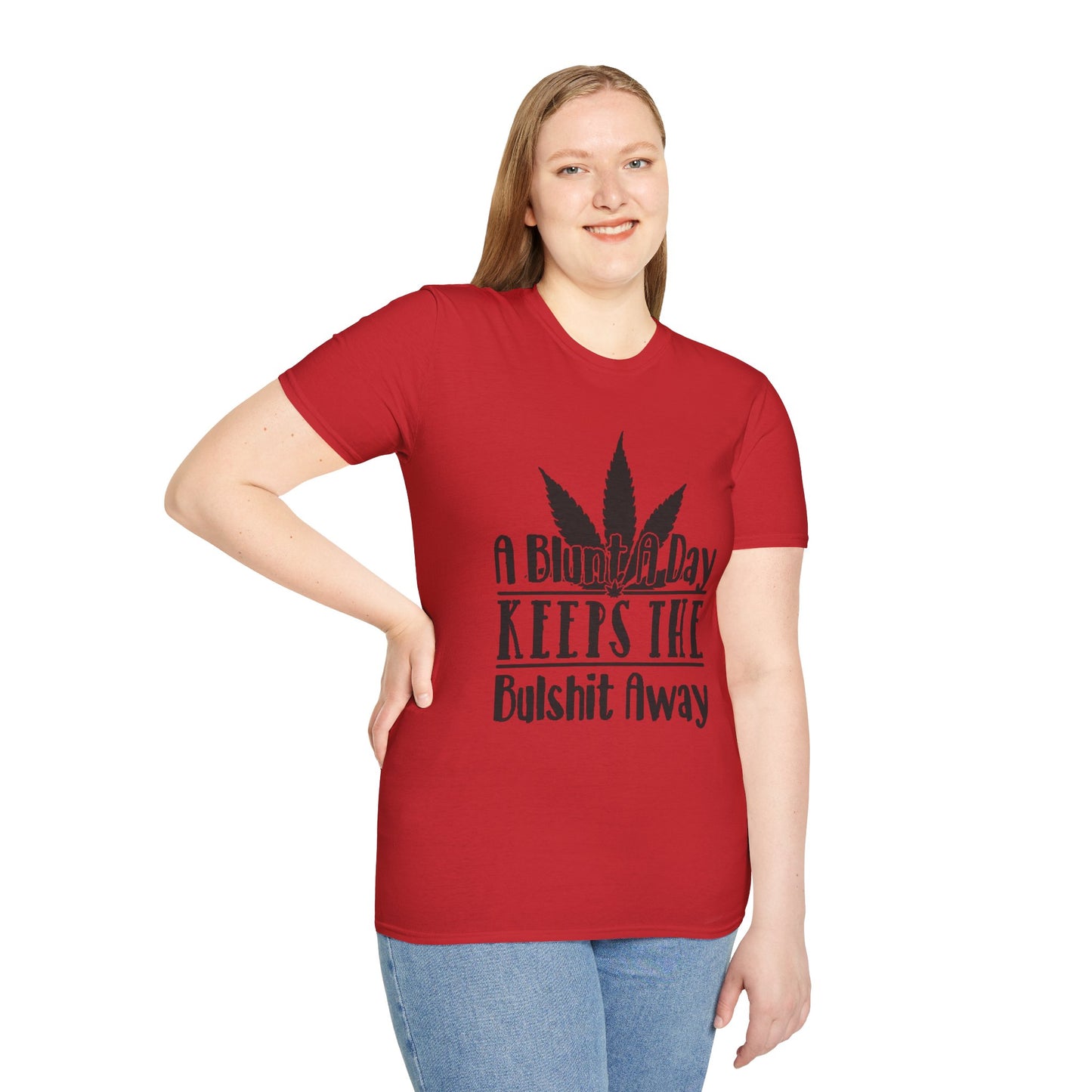 Funny Cannabis T-Shirt - A Blunt A Day