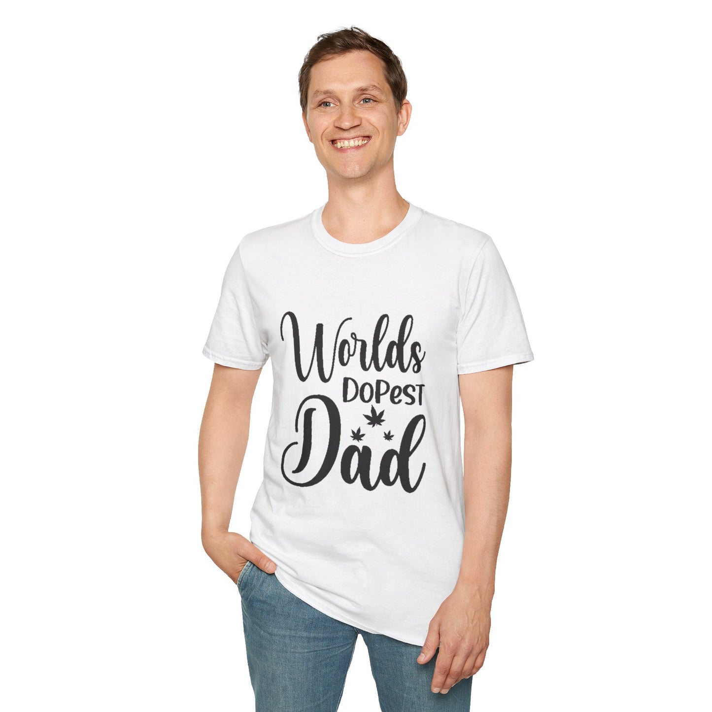 Dad Unisex T-Shirt - World's Dopest Dad