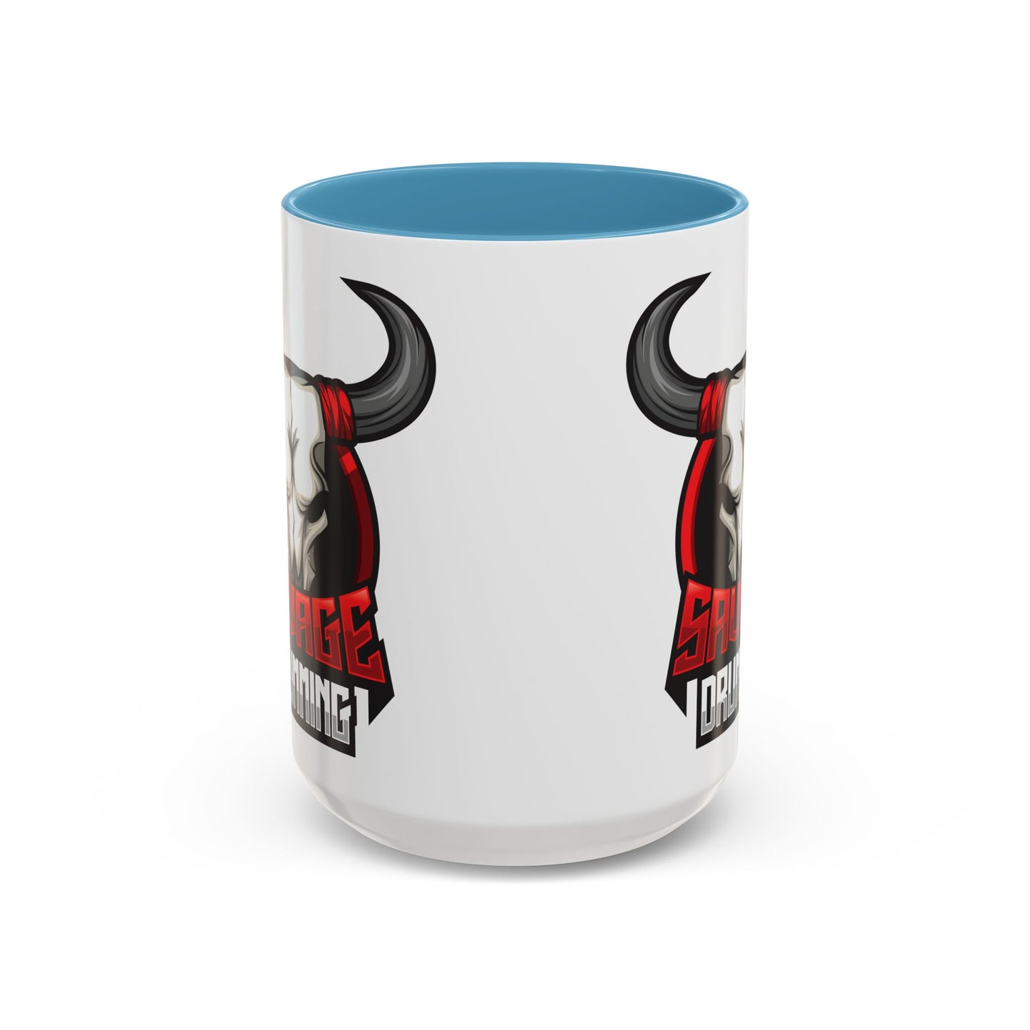Savage Drumming Accent Coffee Mug | 11 & 15oz |