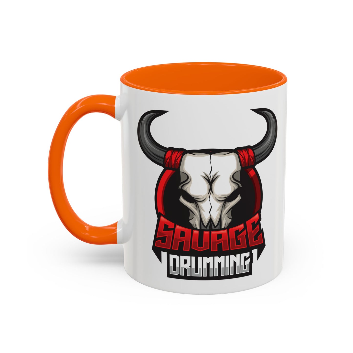 Savage Drumming Accent Coffee Mug | 11 & 15oz |