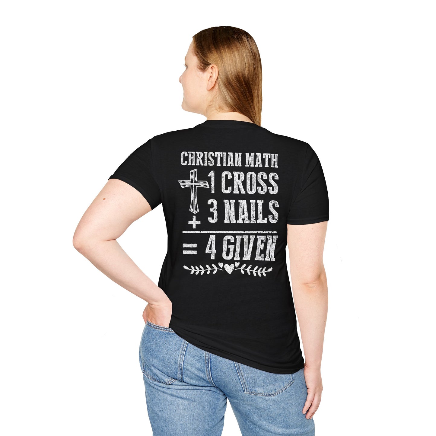Christian Math Unisex T-Shirt - Faith Shirt, Religious Tee, Inspirational Gift