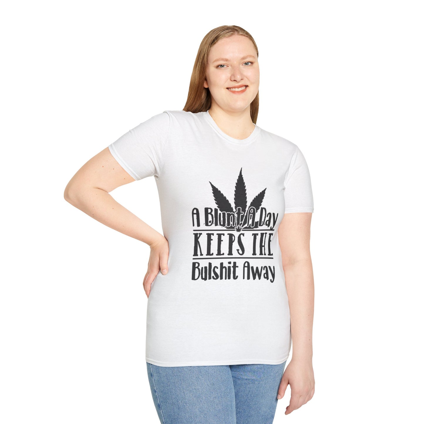 Funny Cannabis T-Shirt - A Blunt A Day