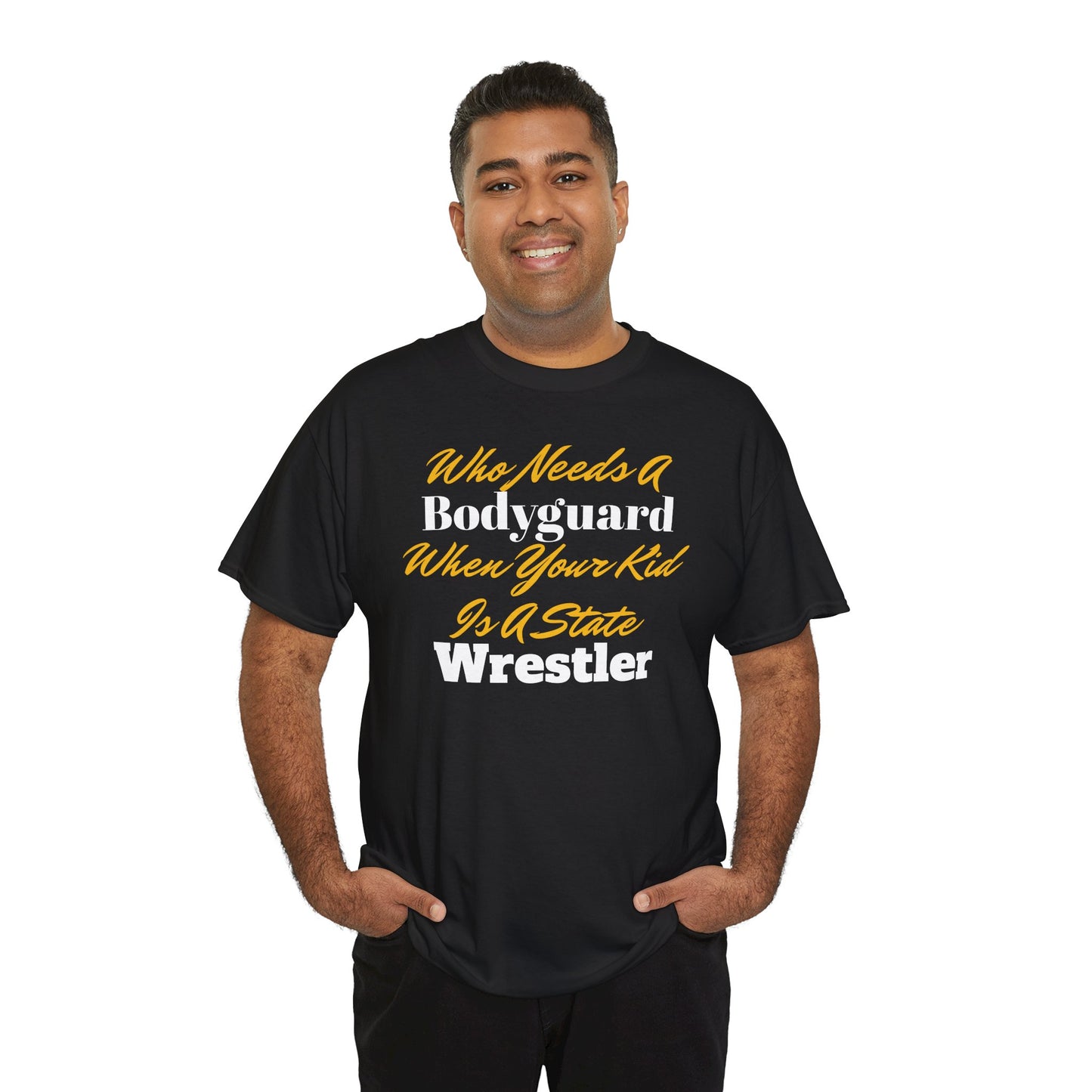 Who Needs A Bodyguard Wrestling Tee