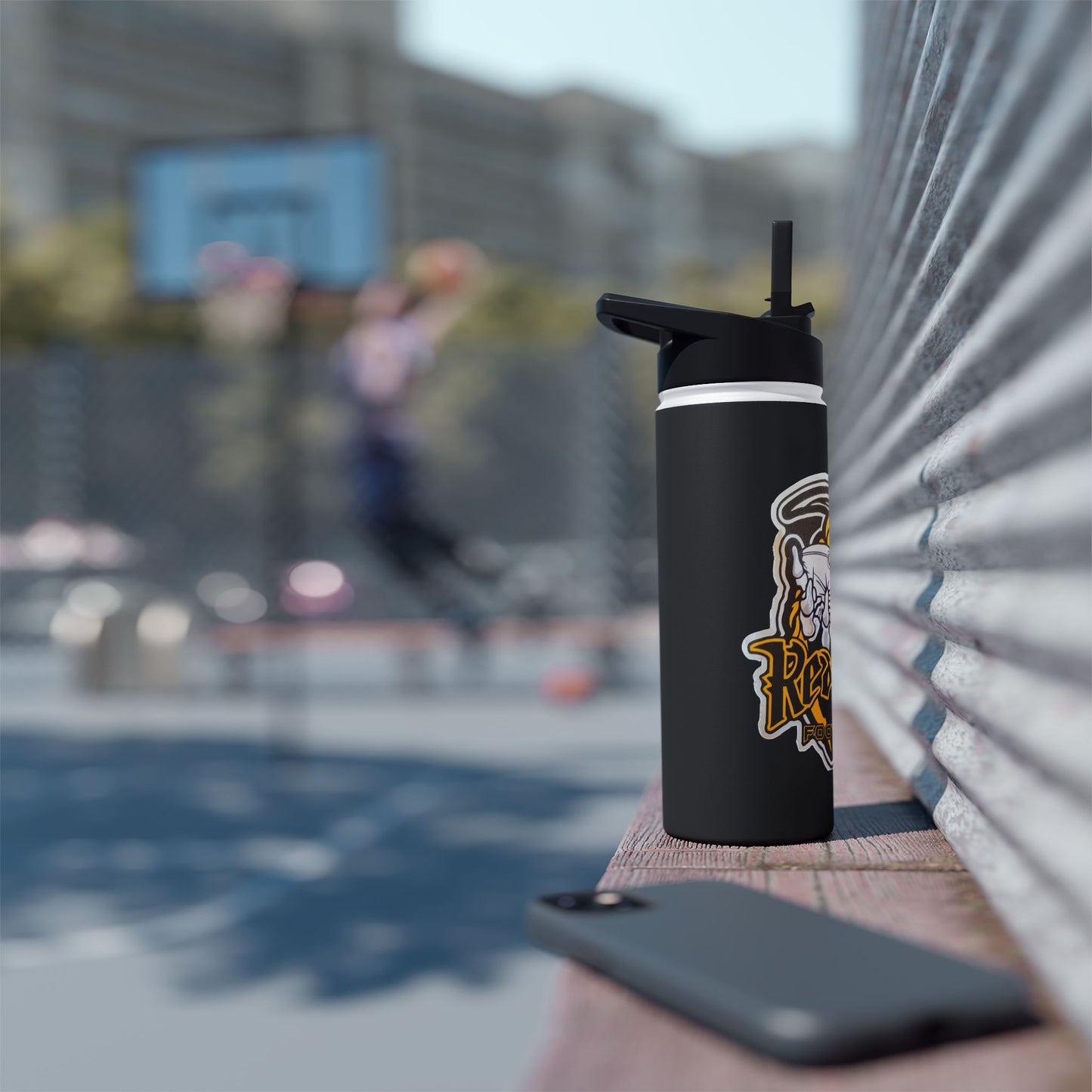 Reapers Football Stainless Steel Water Bottle
