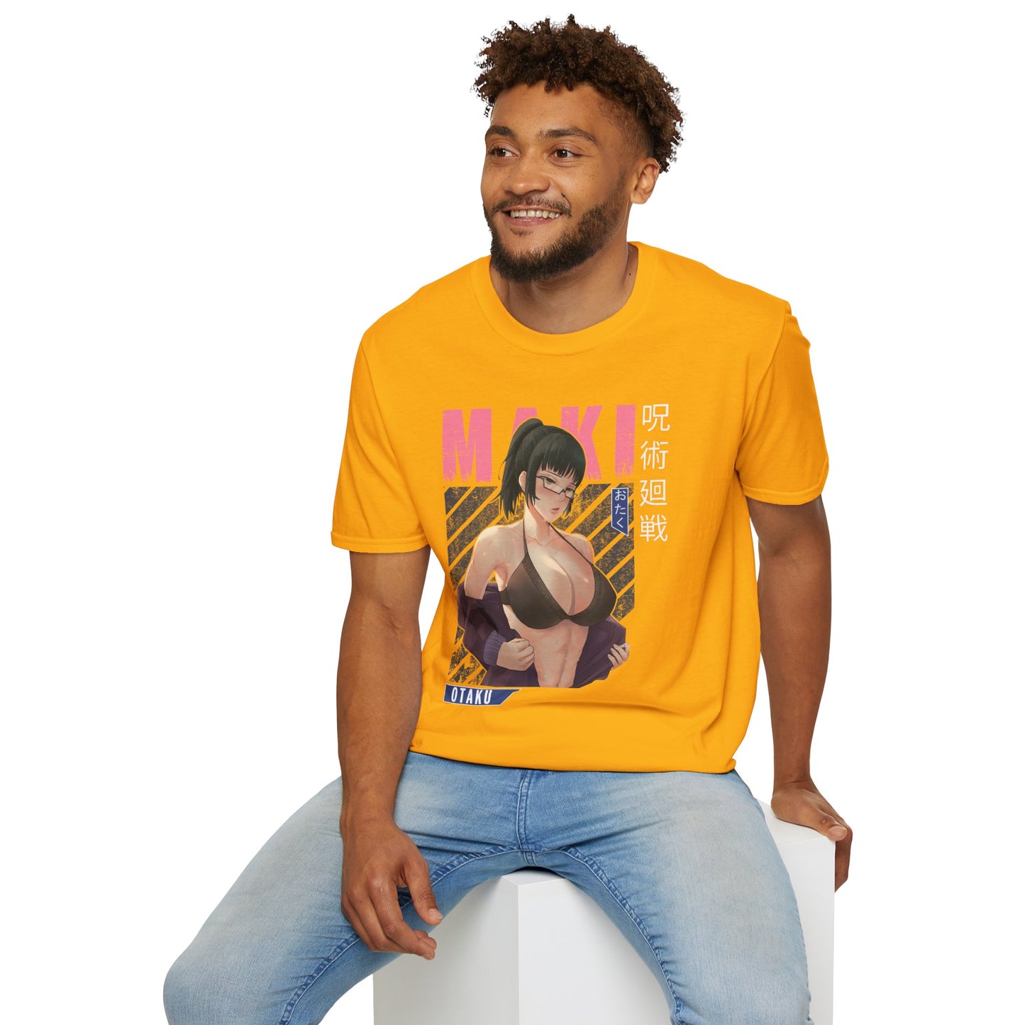 Maki Zennin Jujitsu Softstyle T-Shirt - Anime Character Tee