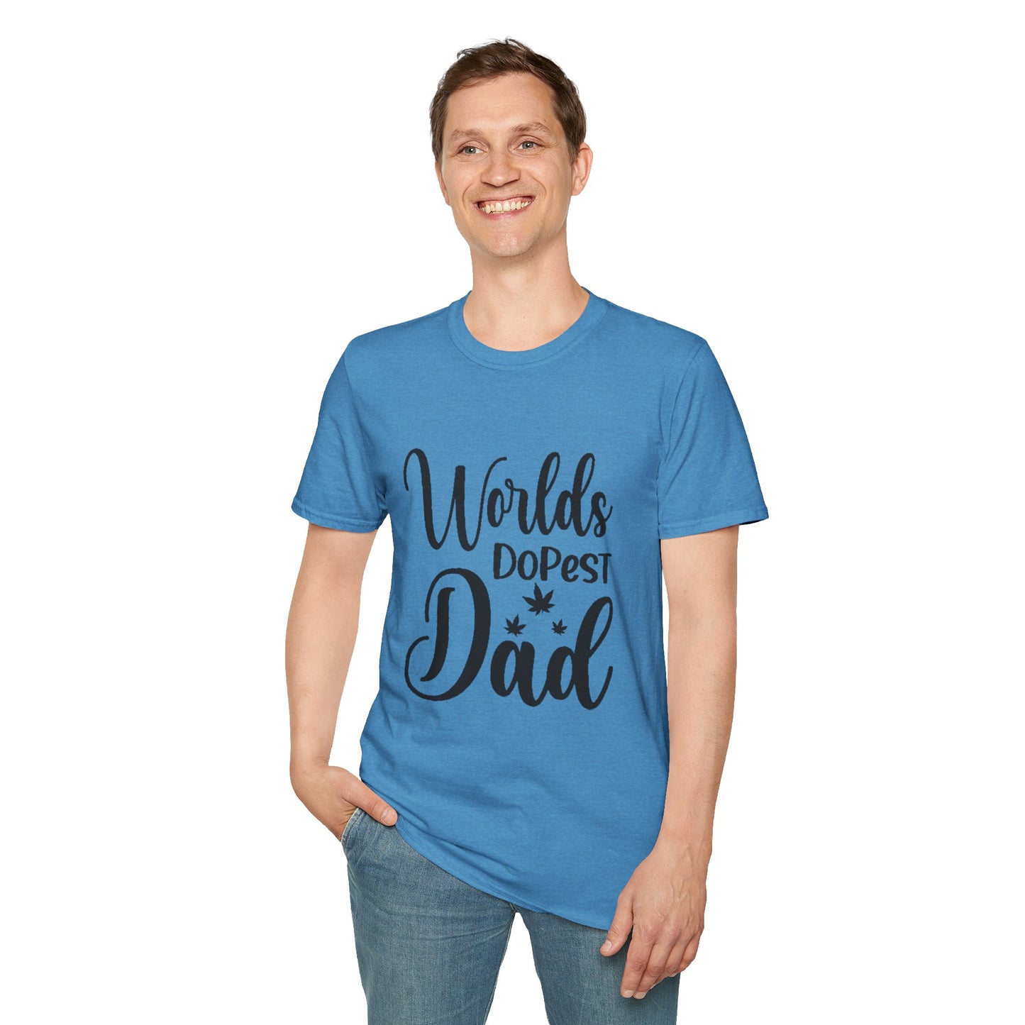 Dad Unisex T-Shirt - World's Dopest Dad