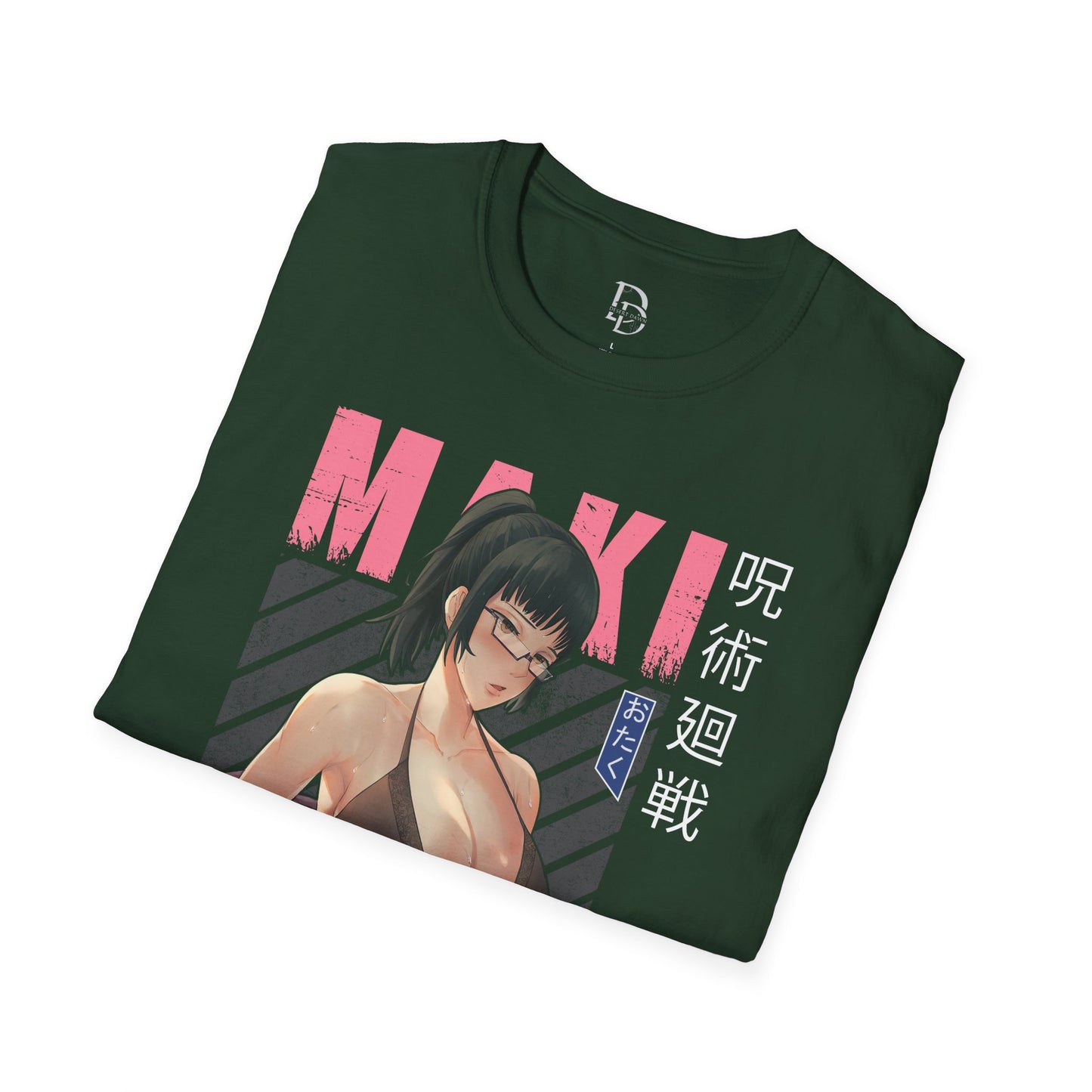 Maki Zennin Jujitsu Softstyle T-Shirt - Anime Character Tee