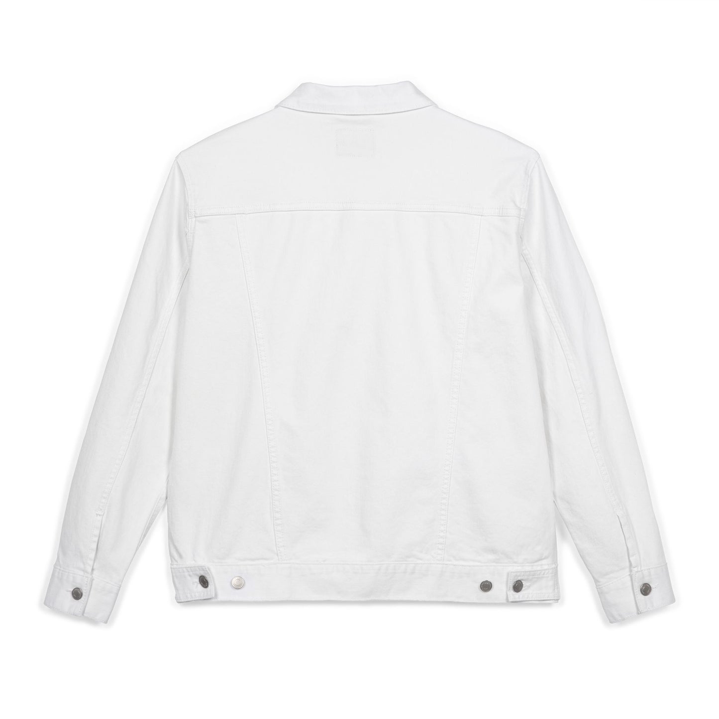Embroidered Desert Dawn Royal Denim Jacket