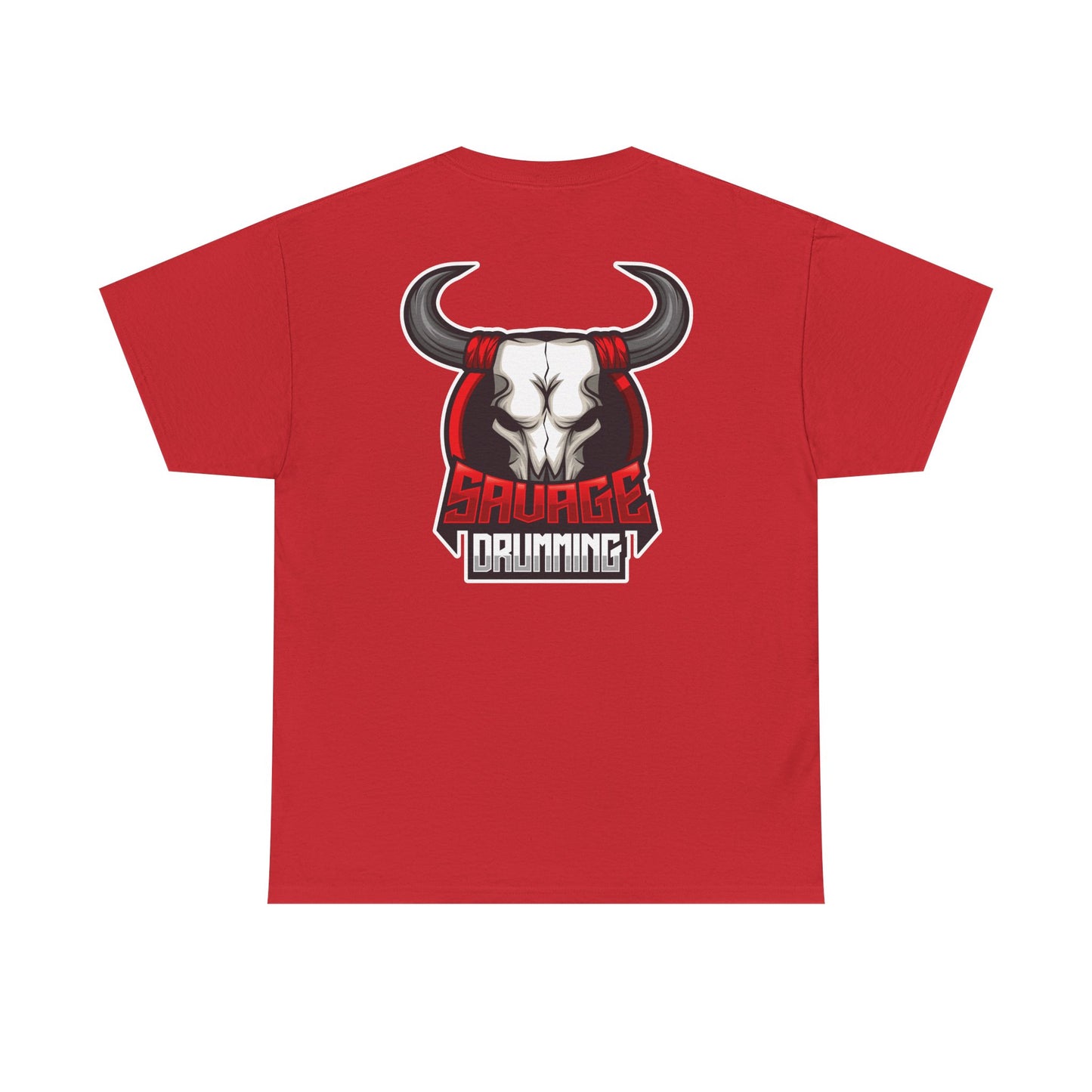 Savage Drumming Logo Cotton Tee